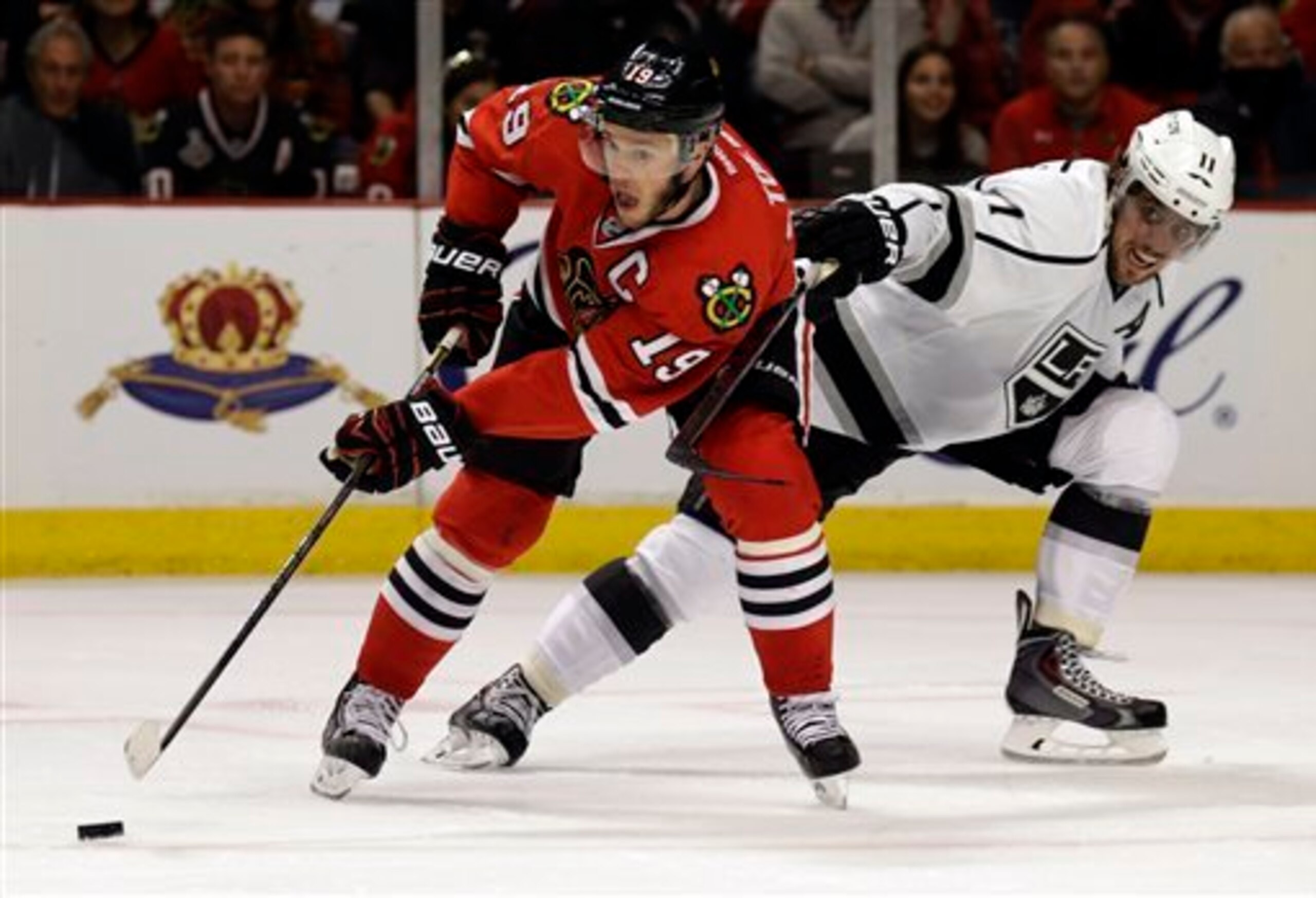 Toews vs. Kopitar will be a great battle in this series.