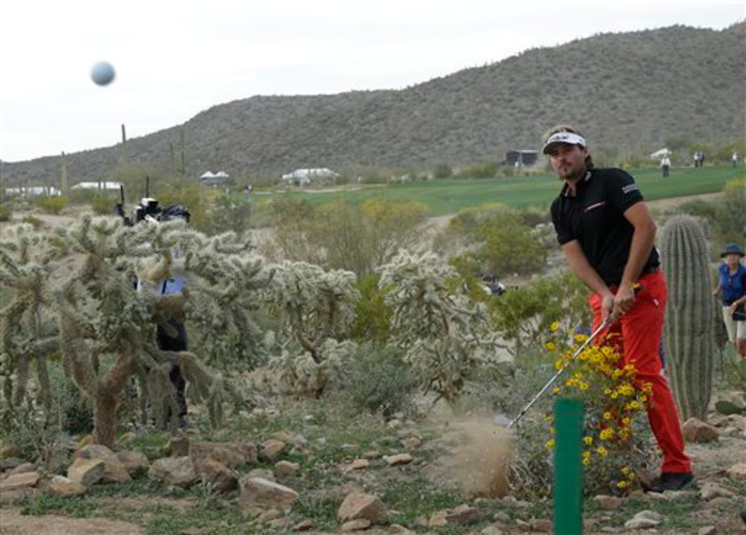 Victor Dubuisson was magnificent from in the desert in the World Golf Championship-Accenture Match Play Championship.