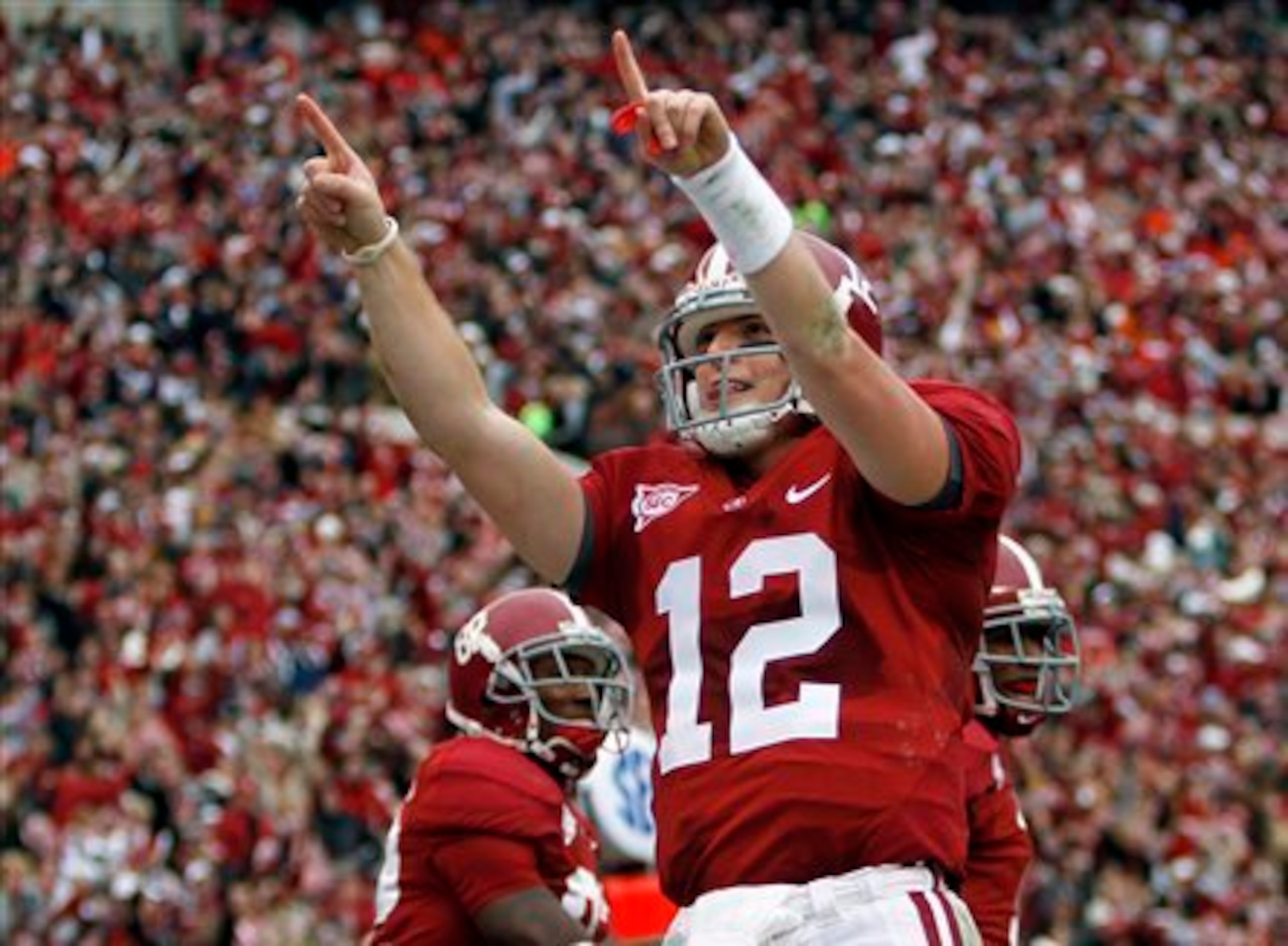 Nick Saban has only had three different starting quarterbacks since 2007.