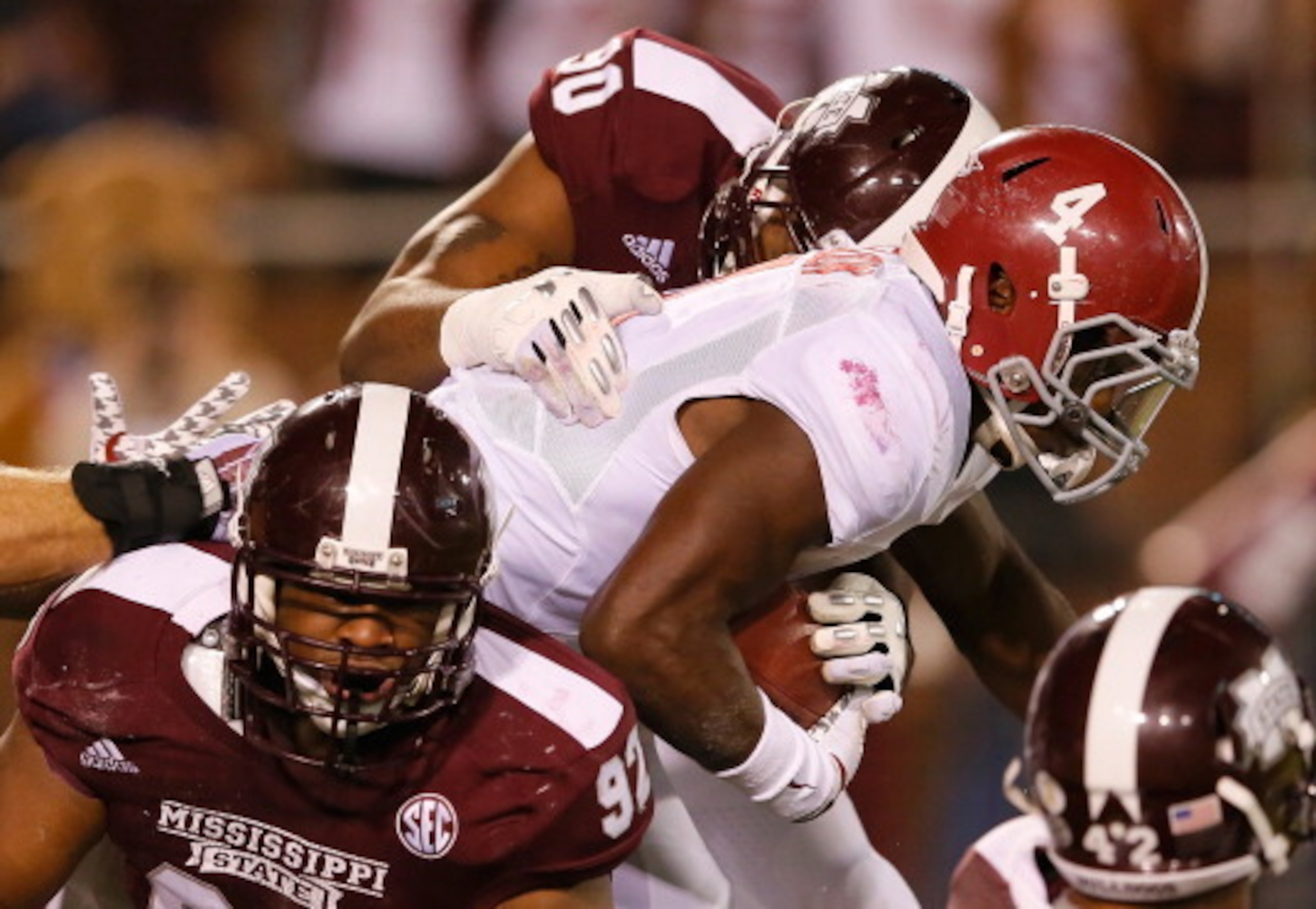 T.J. Yeldon is on pace to become Alabama's all-time rushing leader.