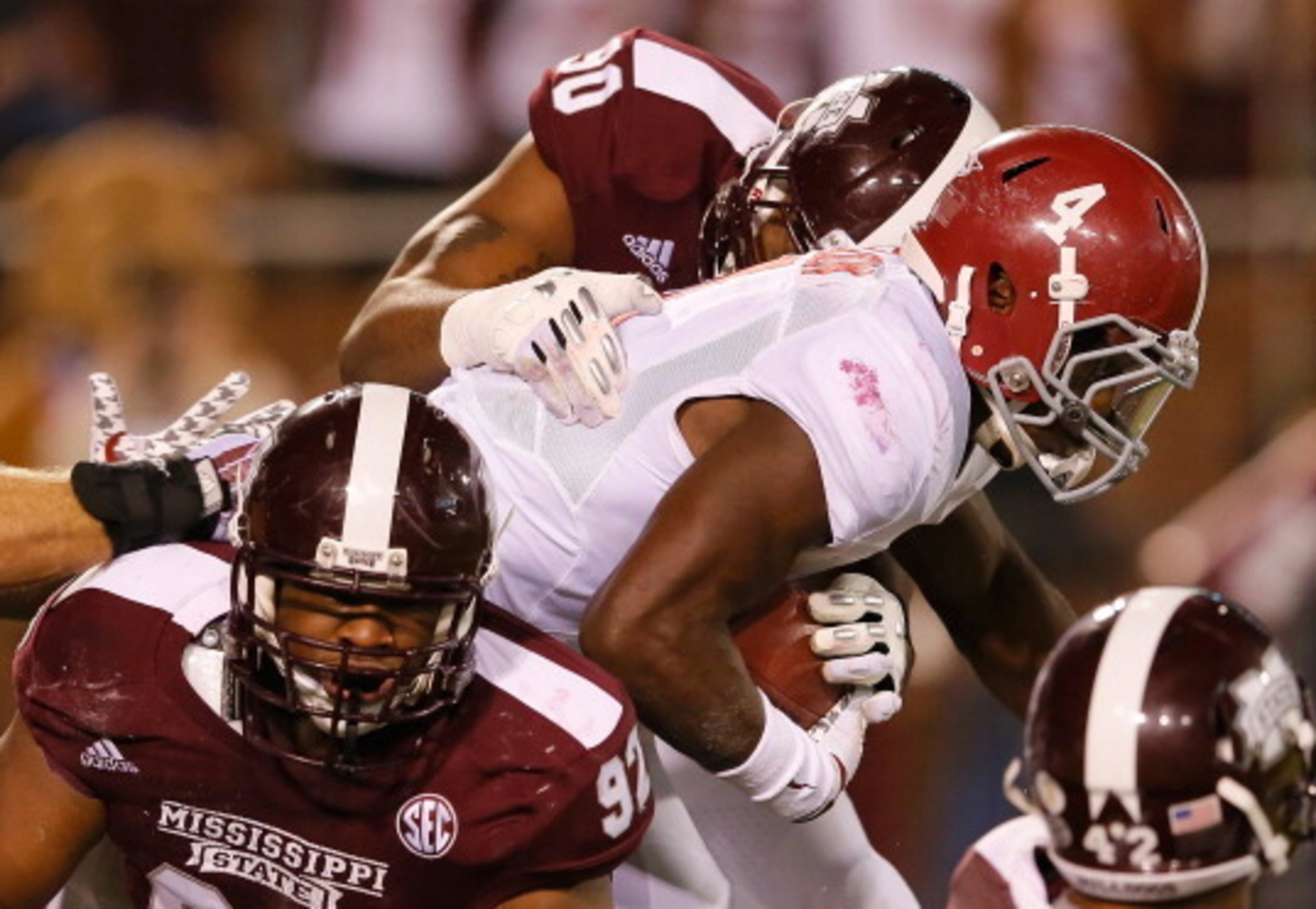 T.J. Yeldon is on pace to become Alabama's all-time rushing leader.