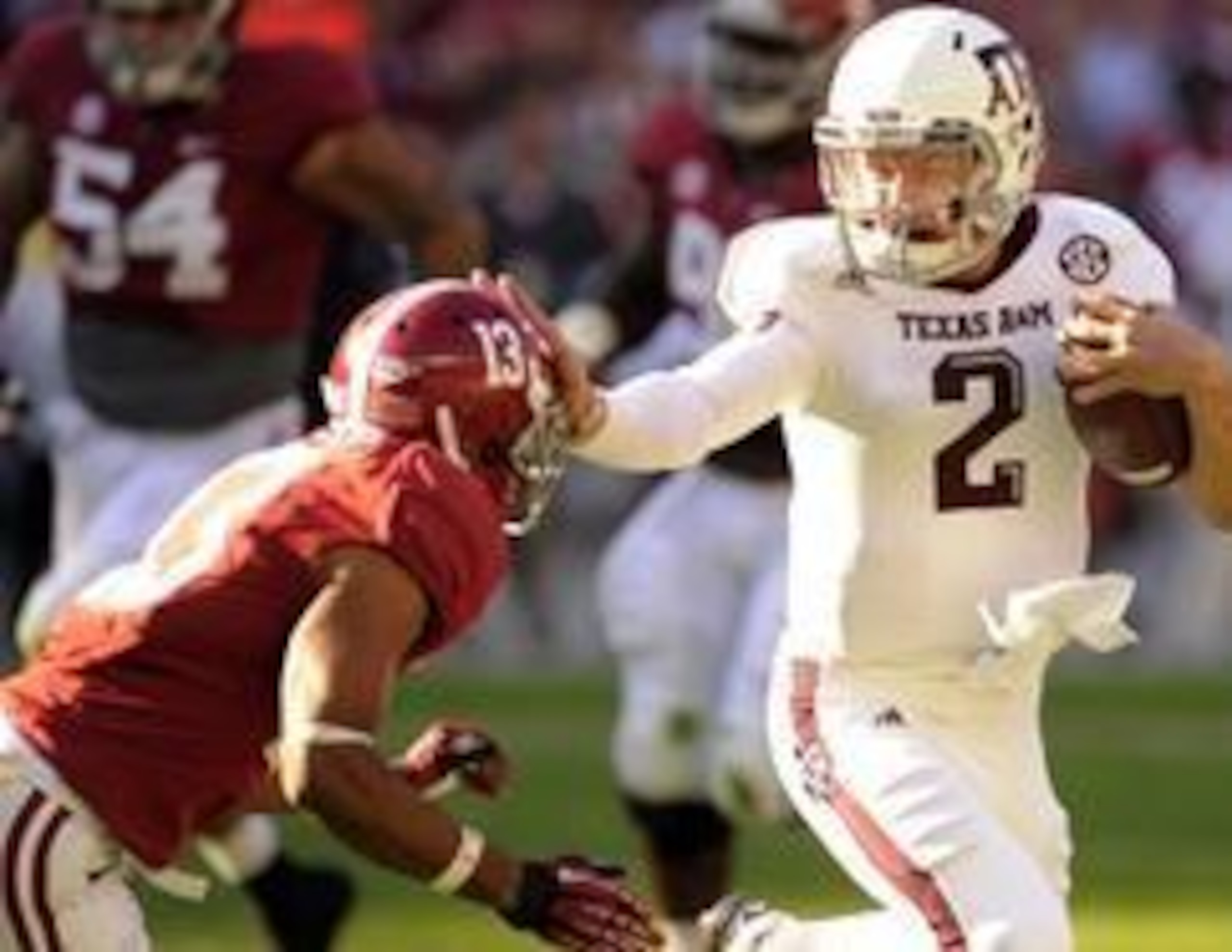 The thing that's given Alabama's defense the most trouble is great quarterback play.