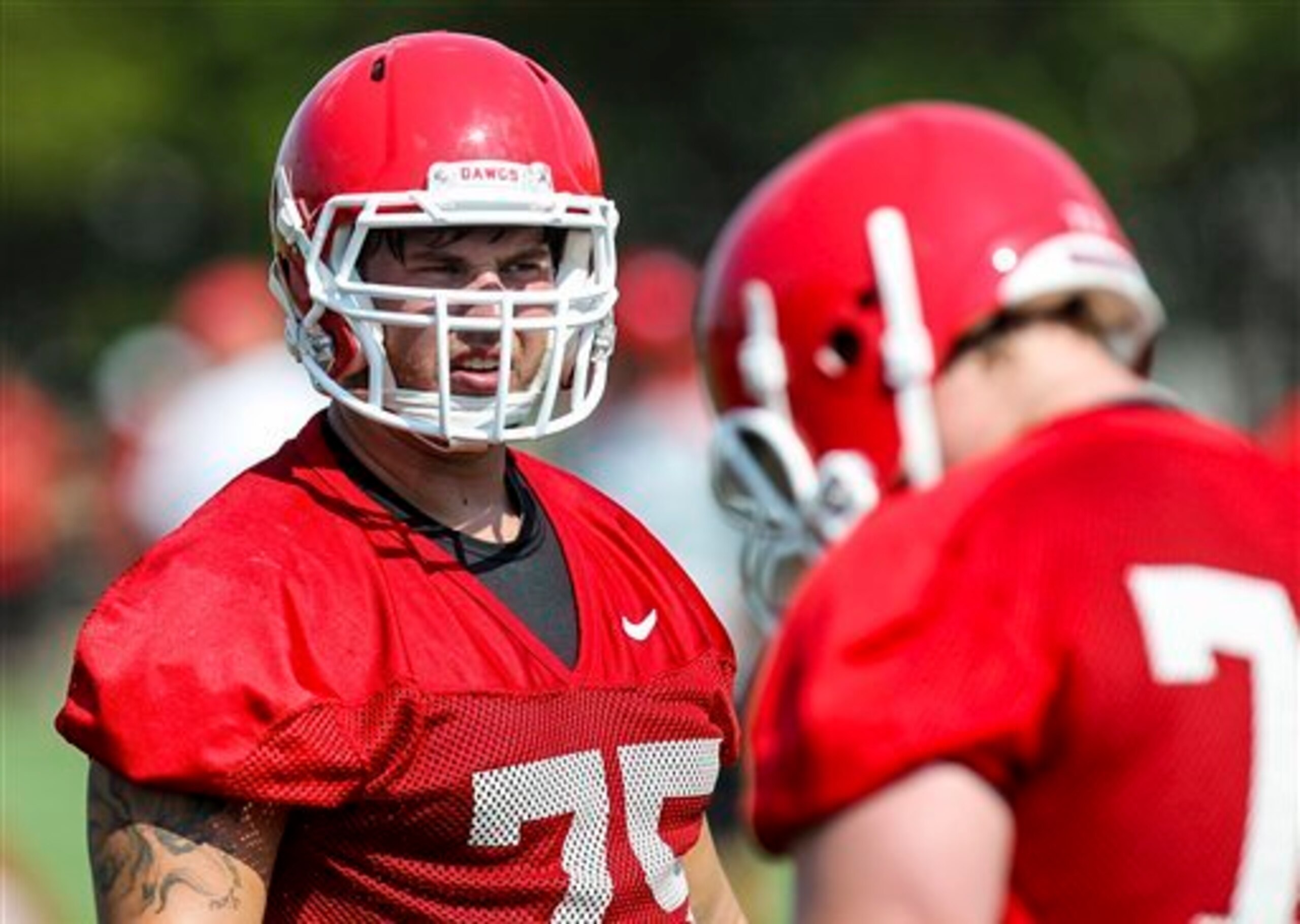 Georgia's Kolton Houston Georgia's Kolton Houston
