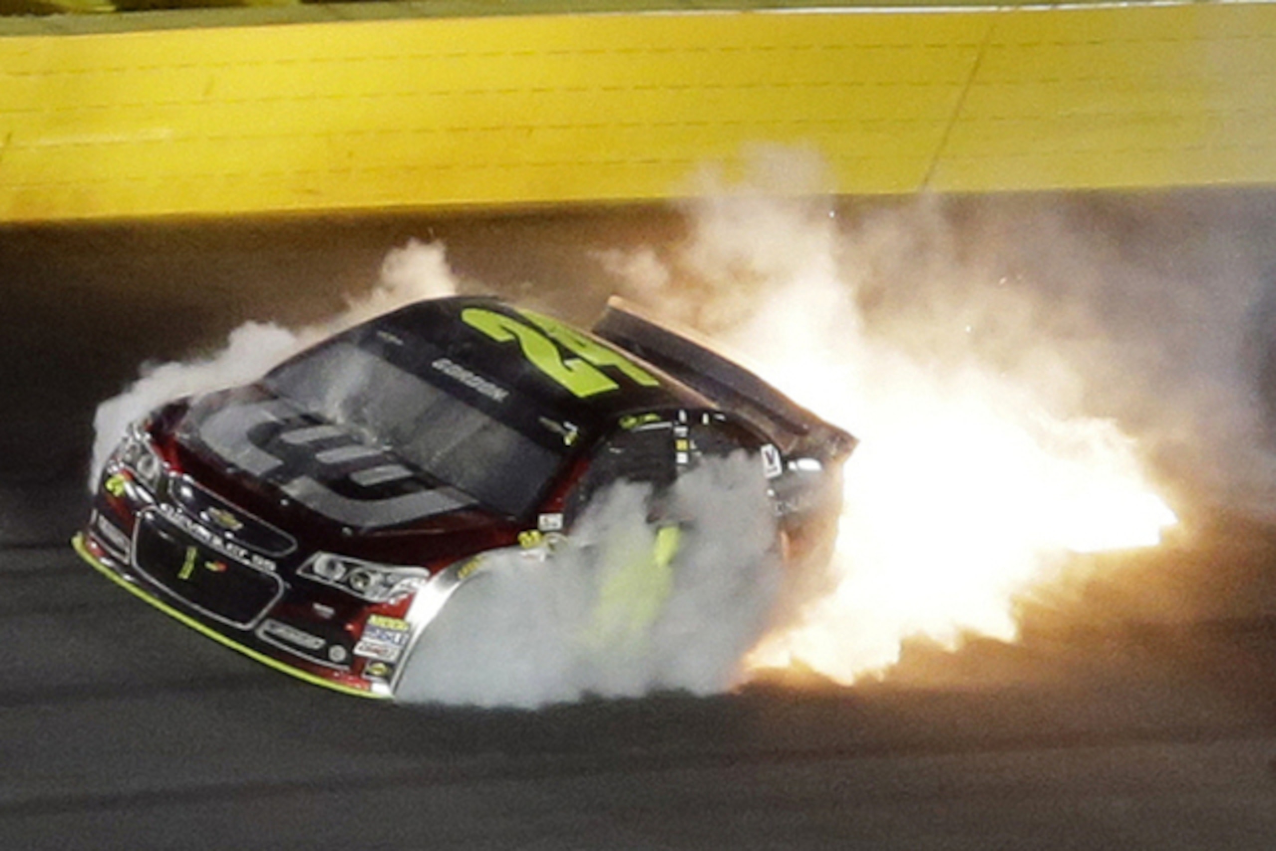Did Jeff Gordon's win at Kansas secure him the top spot, or did his hopes go up in flames in the Sprint All-Star Race?