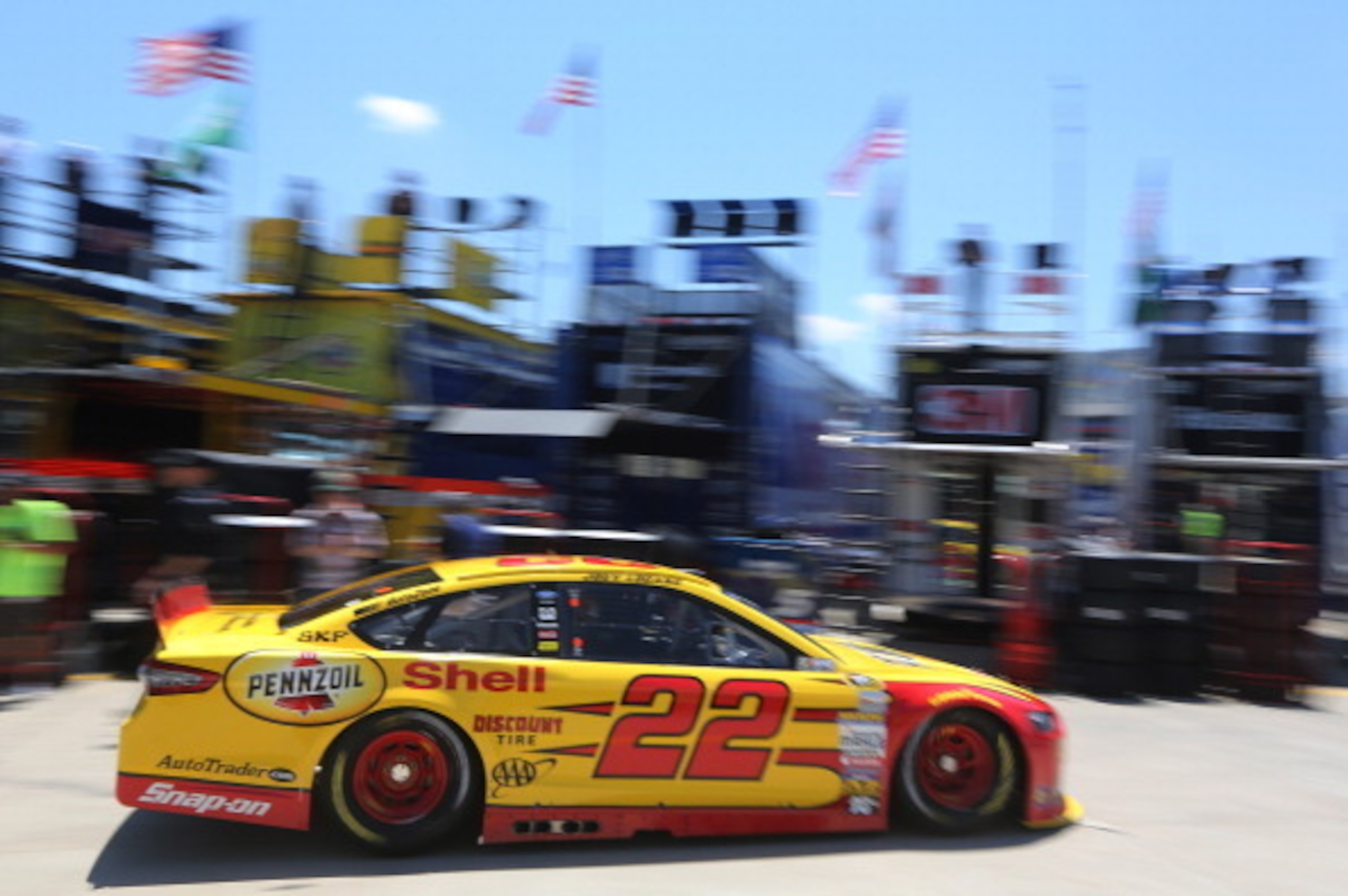 The No. 22 Toyota driven by Joey Logano has been "bad fast" all season long.