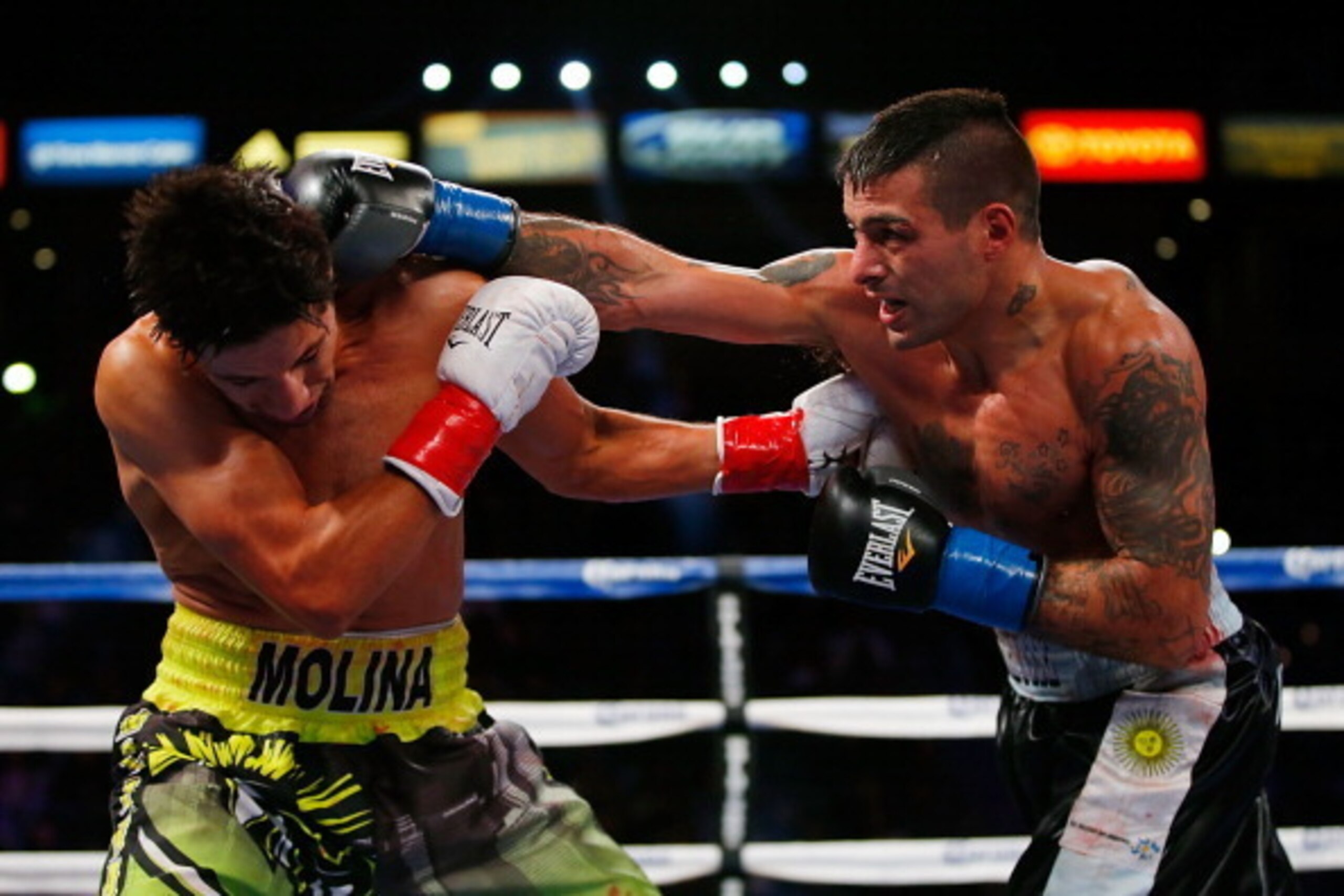 Lucas Matthysse taking on John Molina