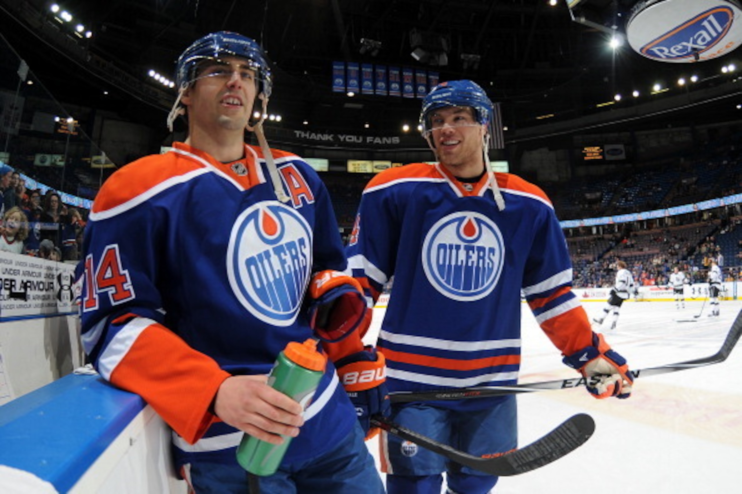 Time will tell if Jordan Eberle and Taylor Hall will continue to progress together on the Oilers.