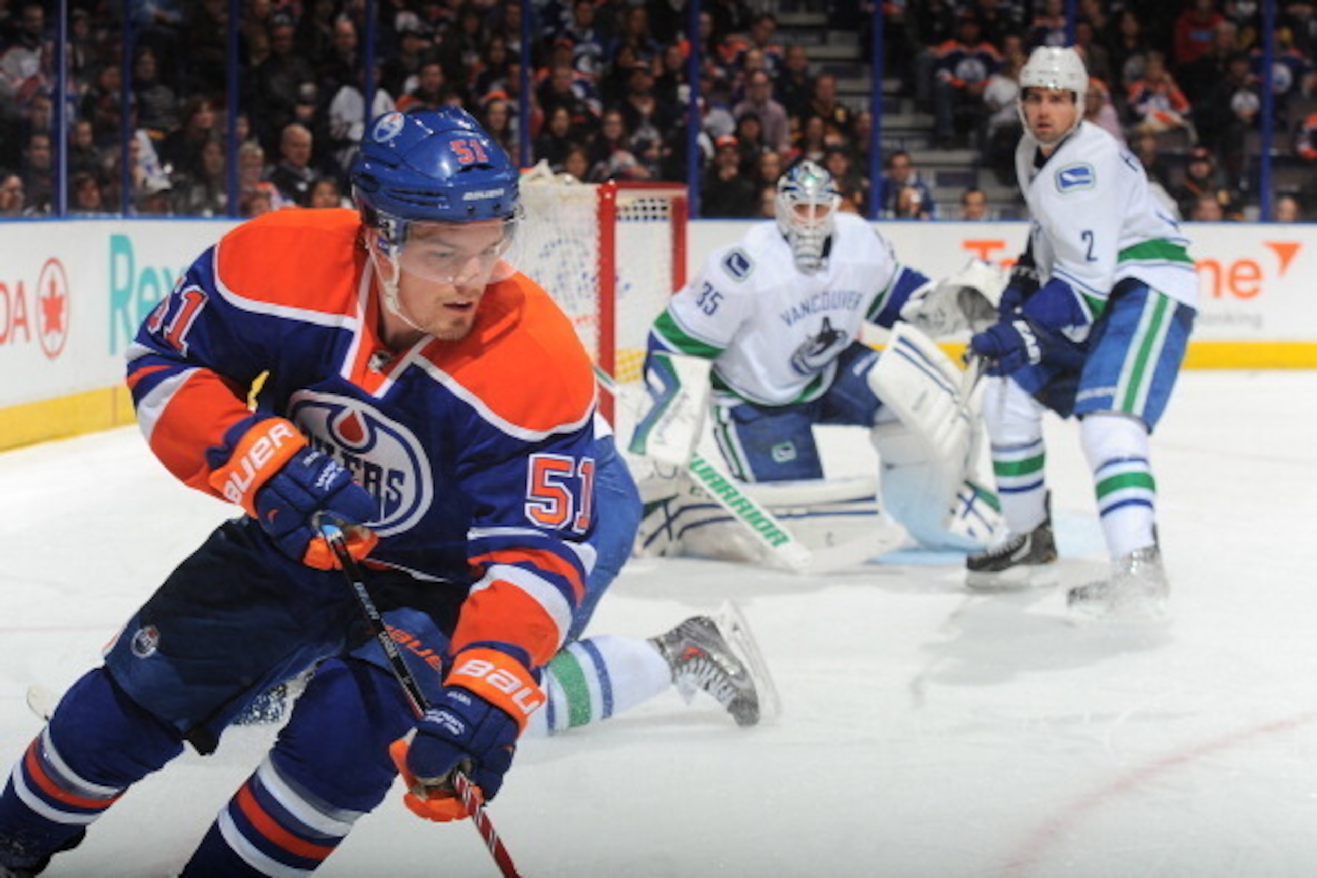 Anton Lander should get a shot on the third line in 2014-15.