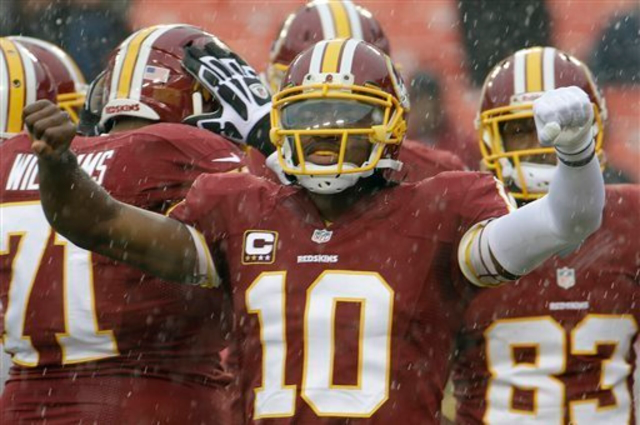Redskins QB Robert Griffin III