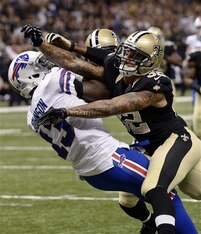 Saints safety Malcolm Jenkins, now an Eagle