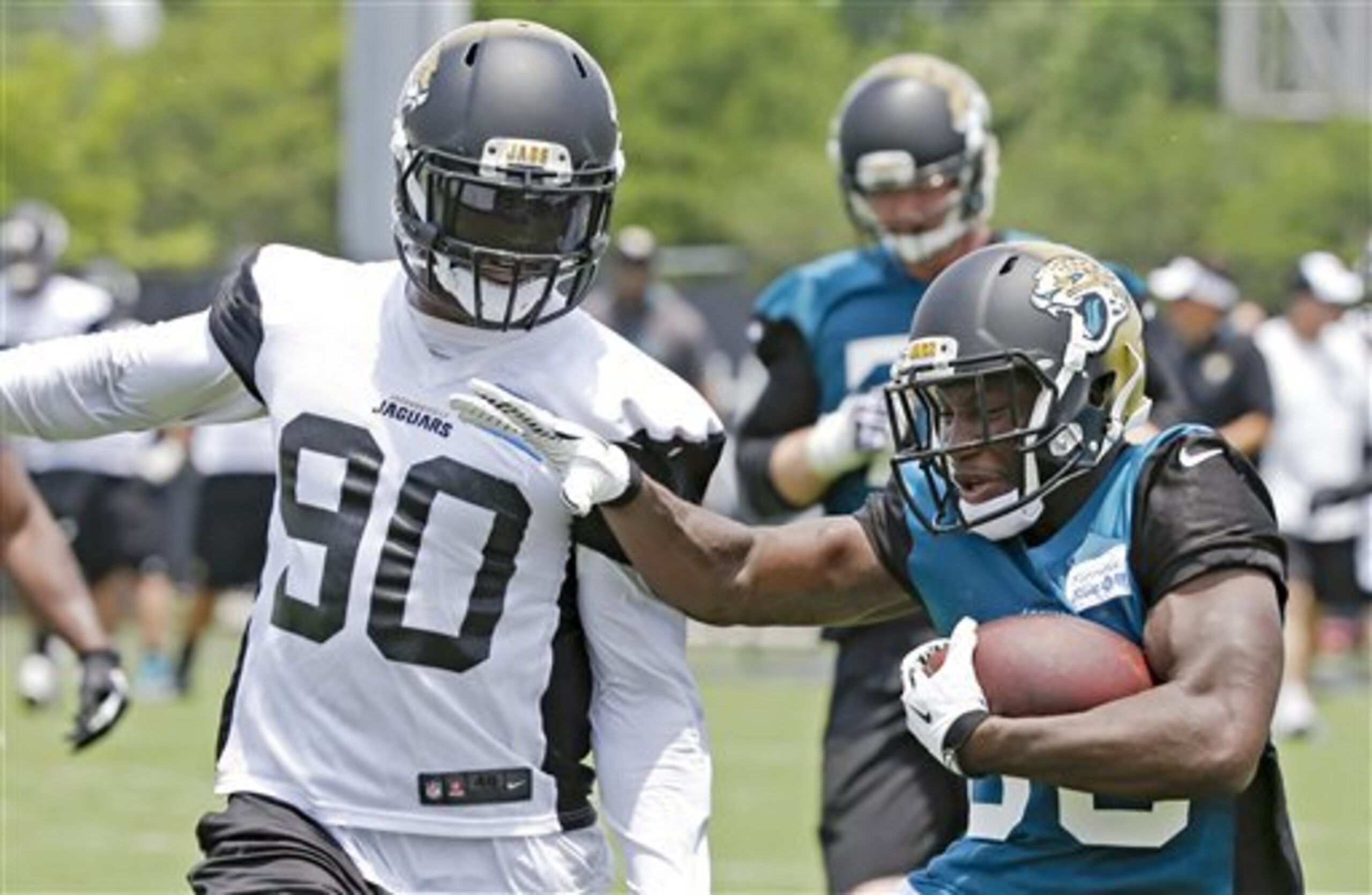 Branch (90) has the potential to be a star but must get through two veterans to prove it.