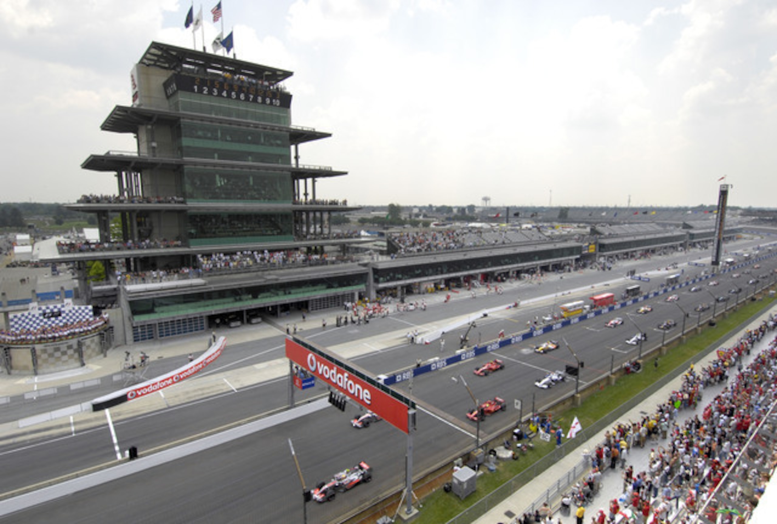 More F1 at Indy. Can't find any IndyCars at Monaco.
