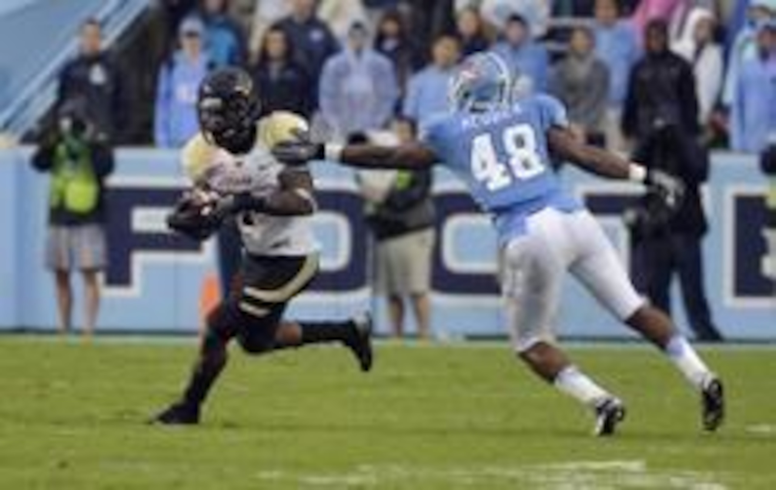 James Baker has only an outside chance of making the roster.