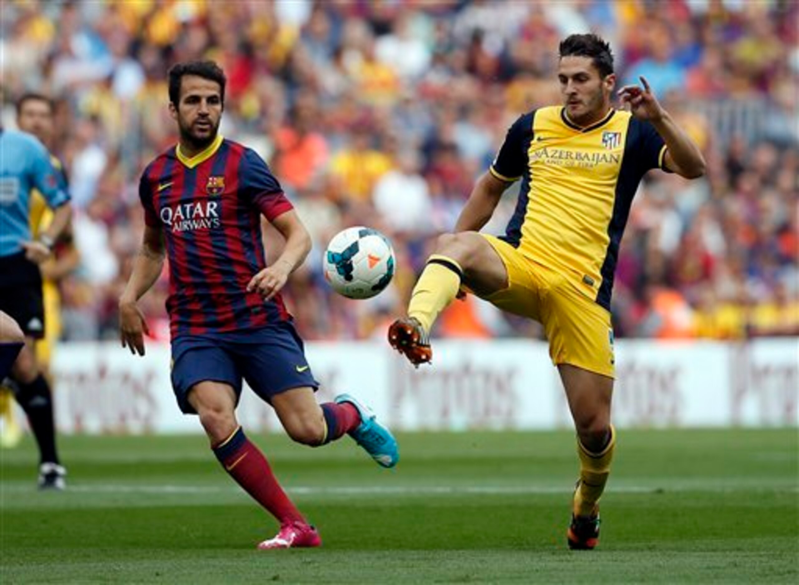 A move for Koke could see the end of Cesc Fabregas.