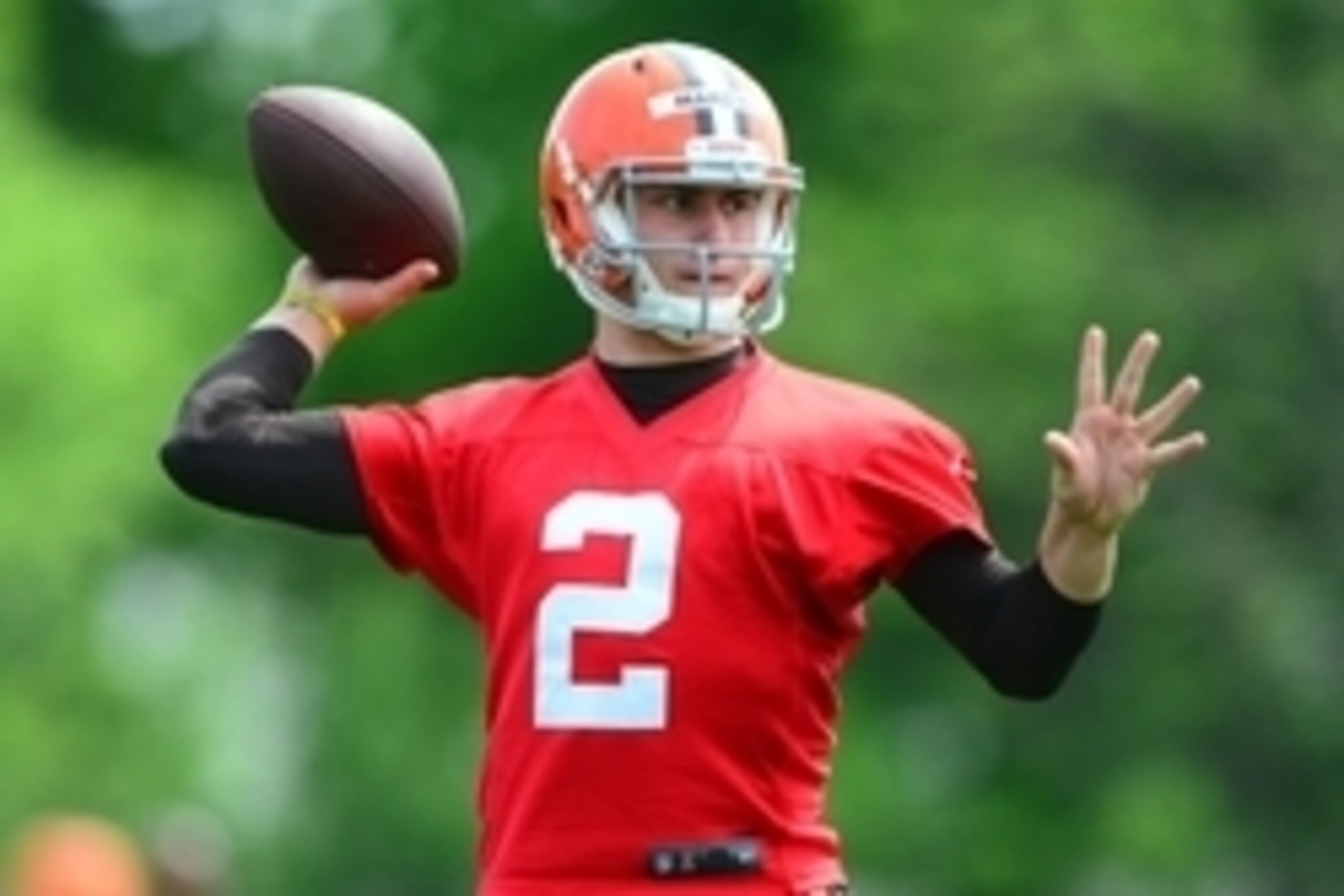 Johnny Manziel is currently third on the Cleveland Browns' quarterback depth chart. Will he stay there?