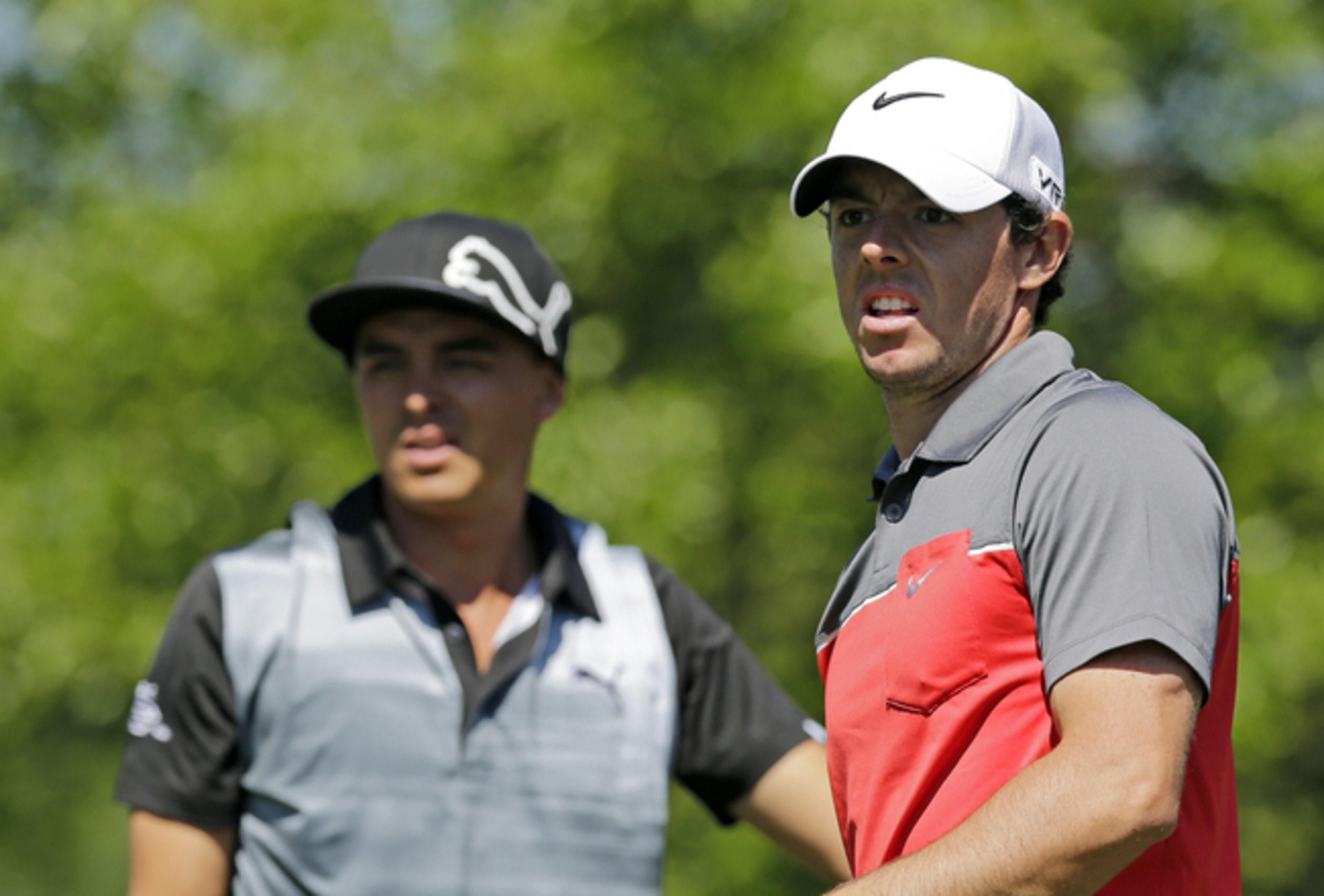 Two of golf's biggest young names, Rickie Fowler and Rory McIlroy Two of golf's biggest young names, Rickie Fowler and Rory McIlroy