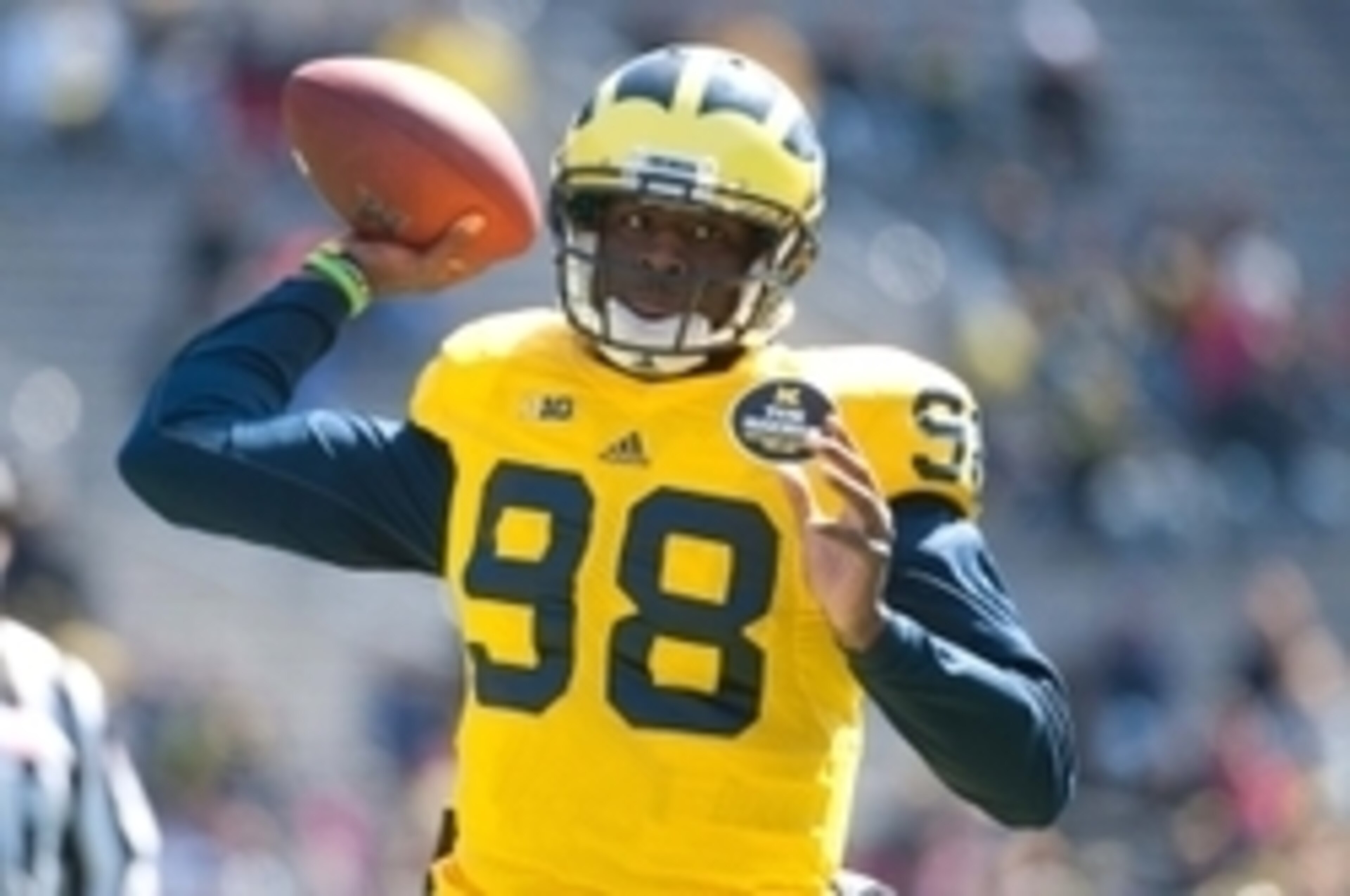 Senior QB Devin Gardner is the face of Michigan's offense. Senior QB Devin Gardner is the face of Michigan's offense.