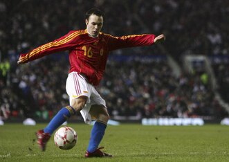 Andres Iniesta scored a brilliant goal against England.