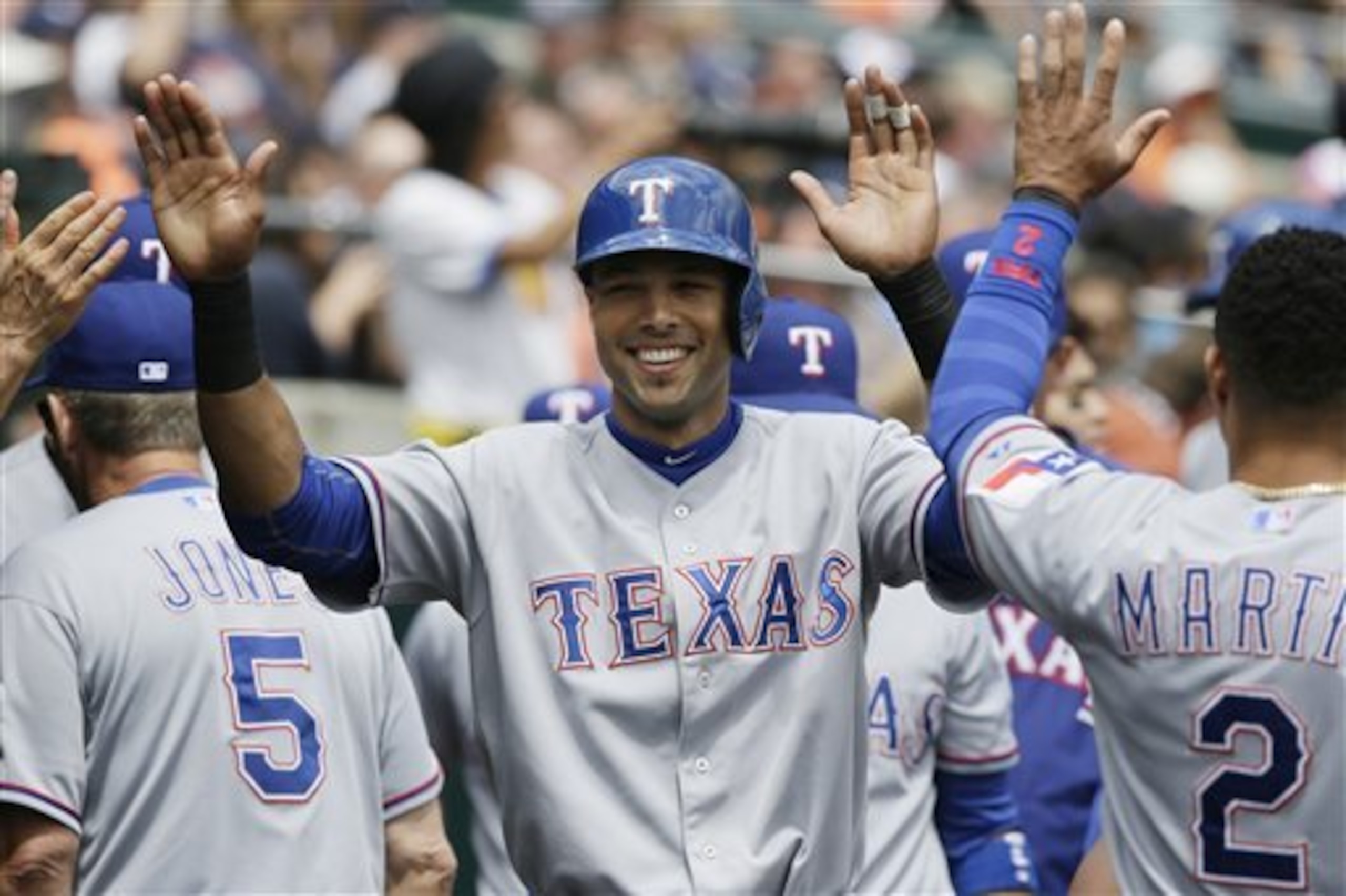 A trade for the Rangers' Alex Rios would give the Tribe their long-coveted right-handed power hitter.