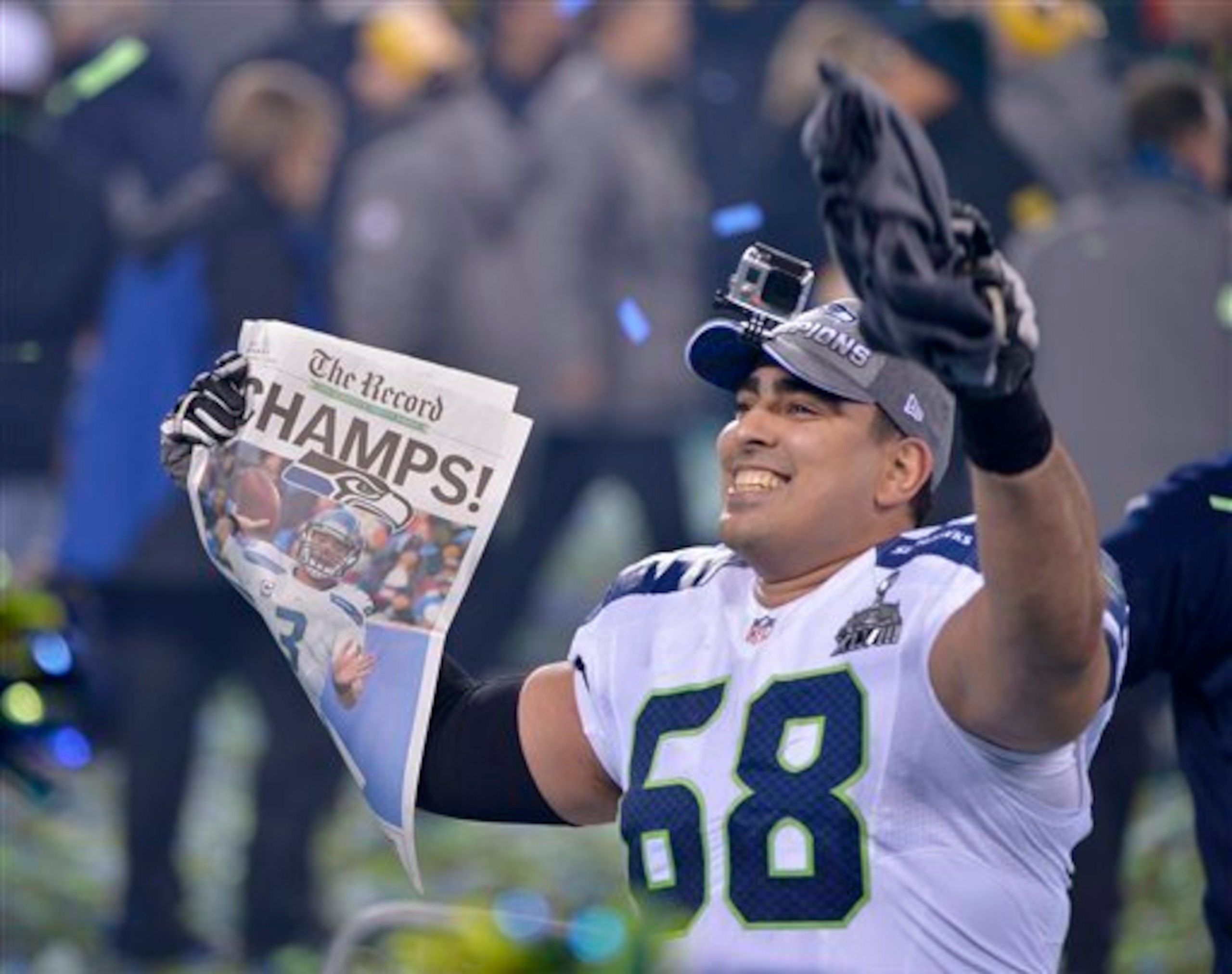 Giacomini played for the Super Bowl LXVIII champion Seattle Seahawks.
