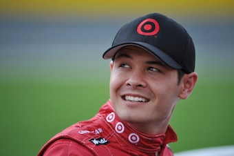 Rookie Kyle Larson