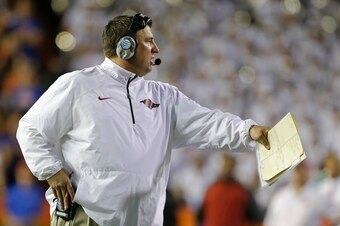 Head coach Bret Bielema