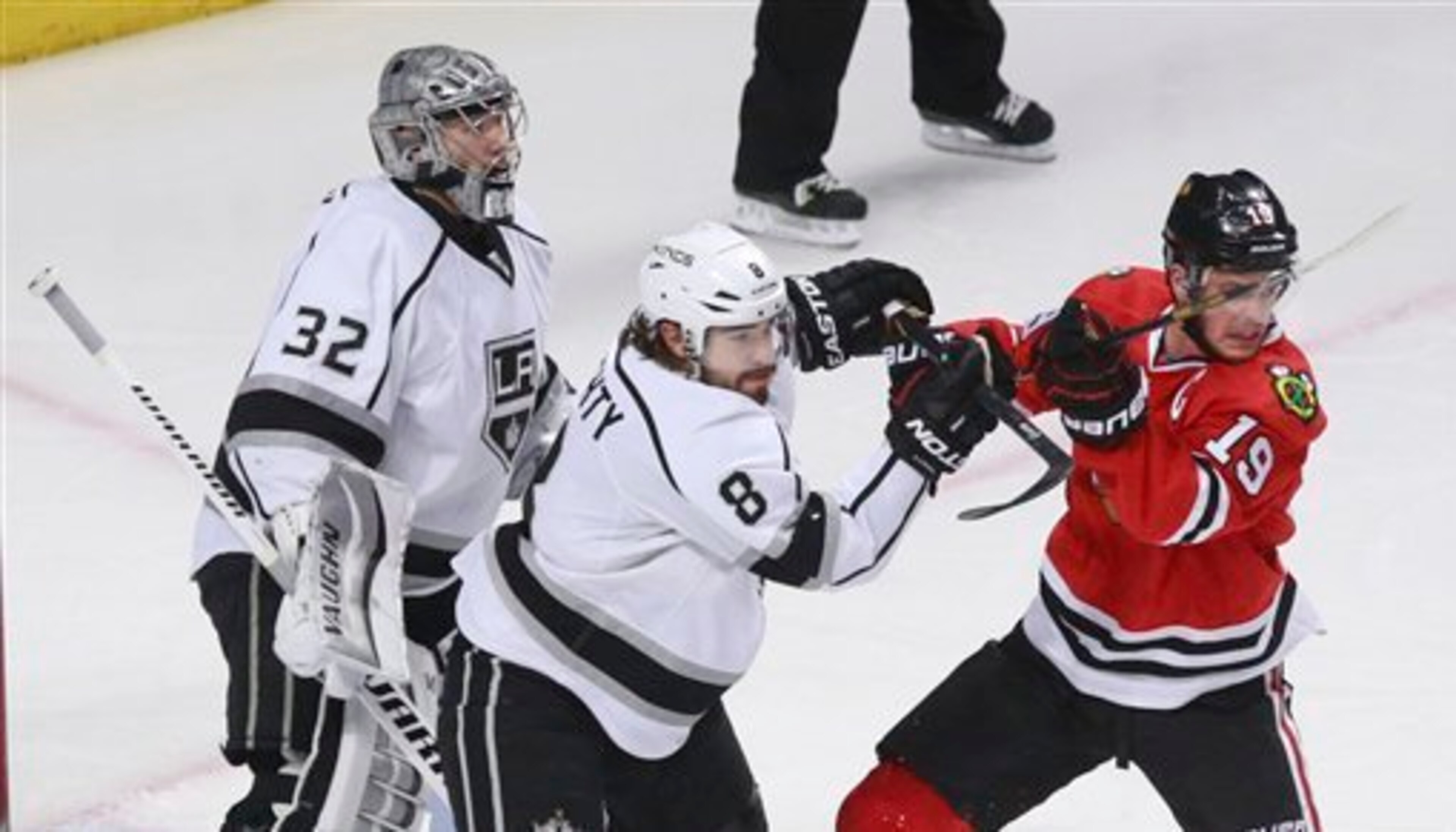 Drew Doughty played well for the Kings in defeat.