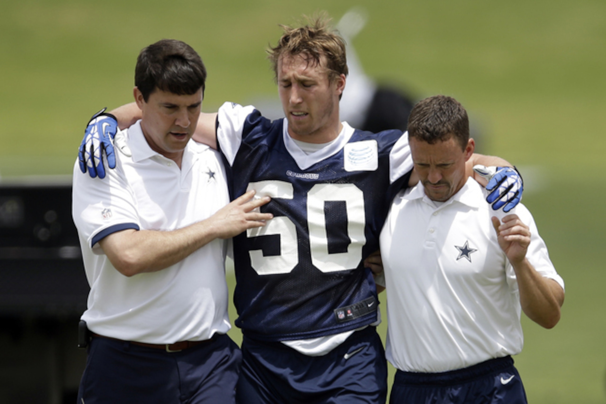 There is already plenty to discuss regarding OTAs around the league, especially in Dallas where Sean Lee went down with a torn ACL.