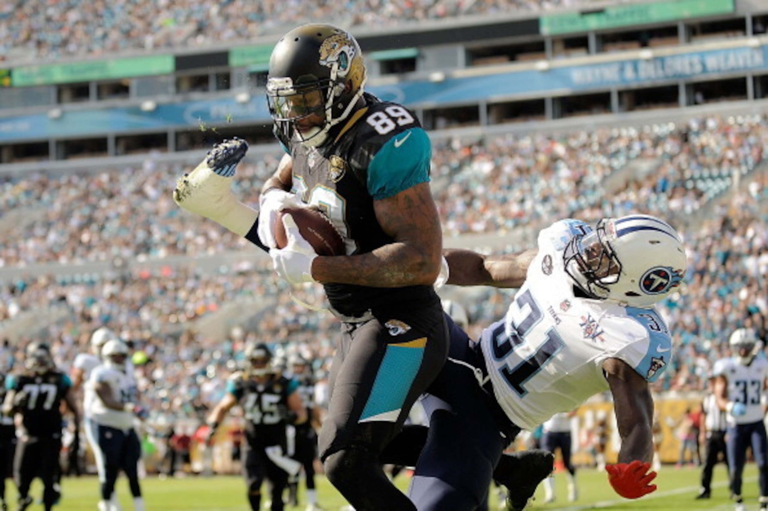Marcedes Lewis knows his status as a starter is under threat.