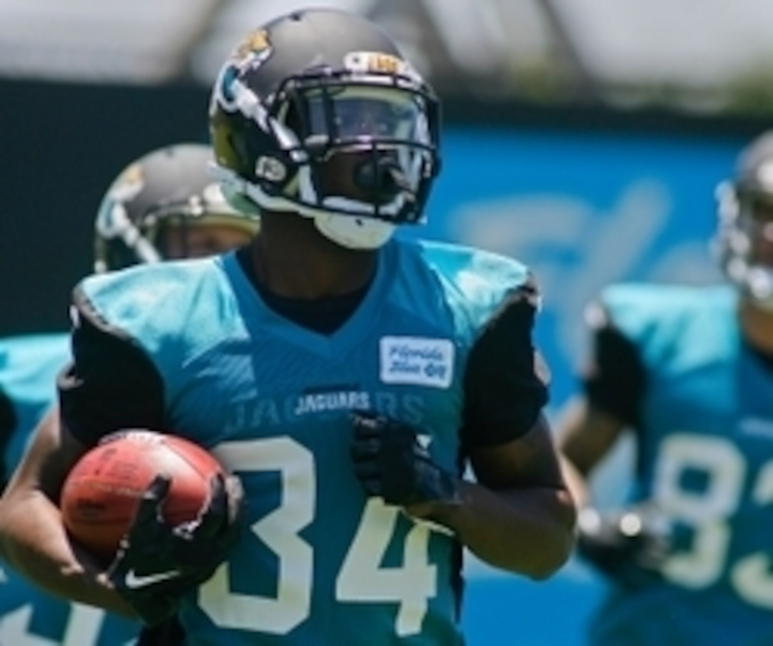 Storm Johnson faces a tough task earning carries in what could be a crowded rotation.