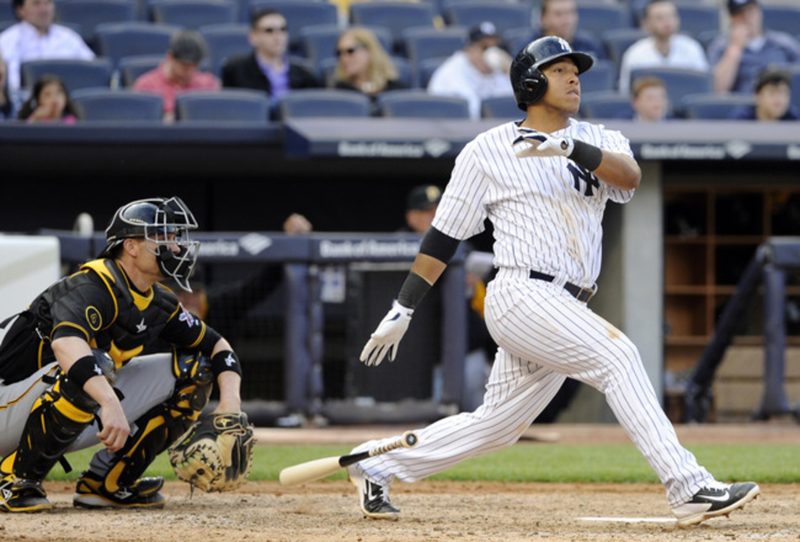 An unknown prior to the season, the Yankees' Yangervis Solarte would be the front-runner among NL rooks—but doesn't crack the AL's top five.