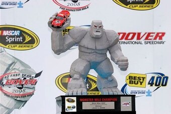 Does anything top the Miles the Monster trophy at Dover?