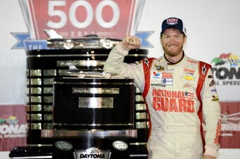 It's true. Nothing beats the trophy for winning the Daytona 500.