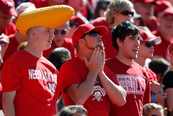 Cornhuskers fans don't just occupy Nebraska's football stadium, they make up most of the town of Lincoln.