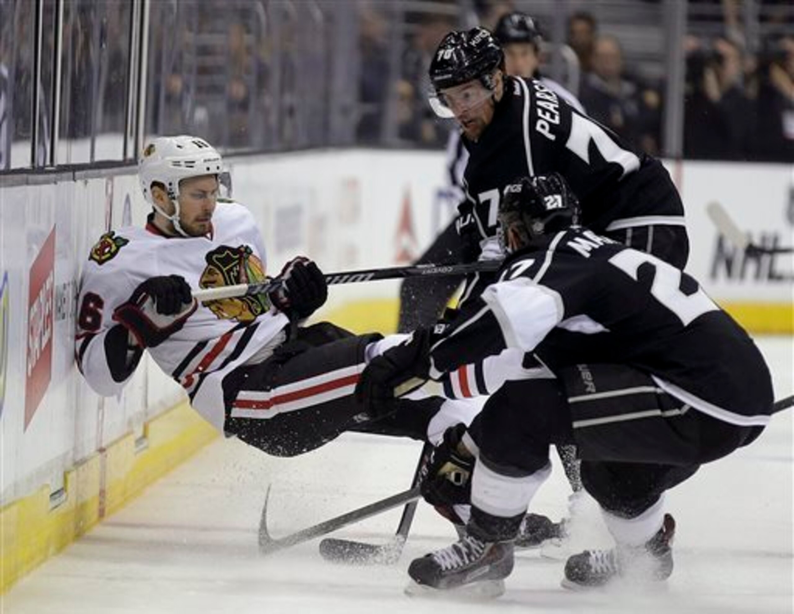 The Kings played a physical game.