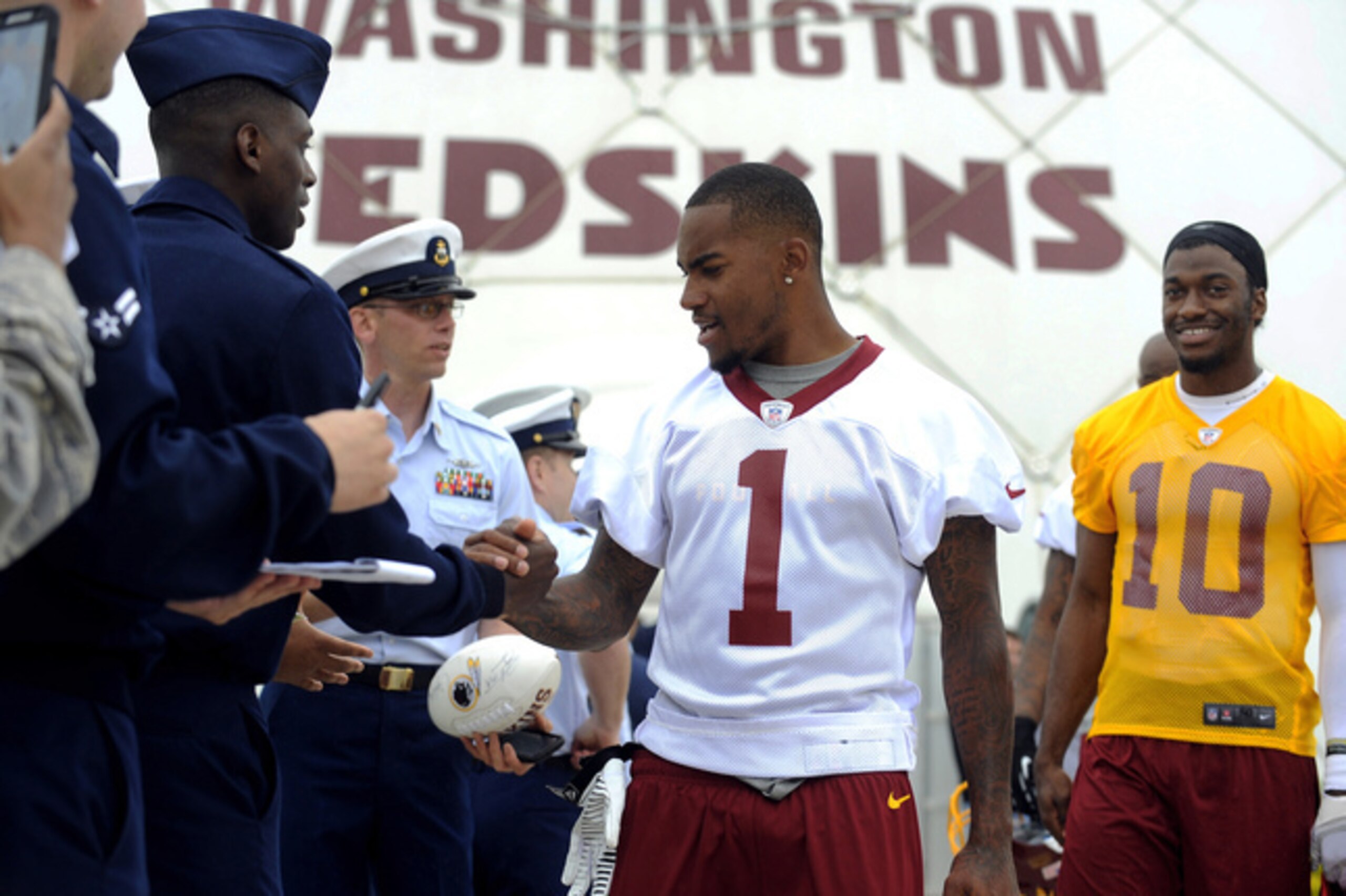 Is receiver or quarterback the Redskins' strongest position group?