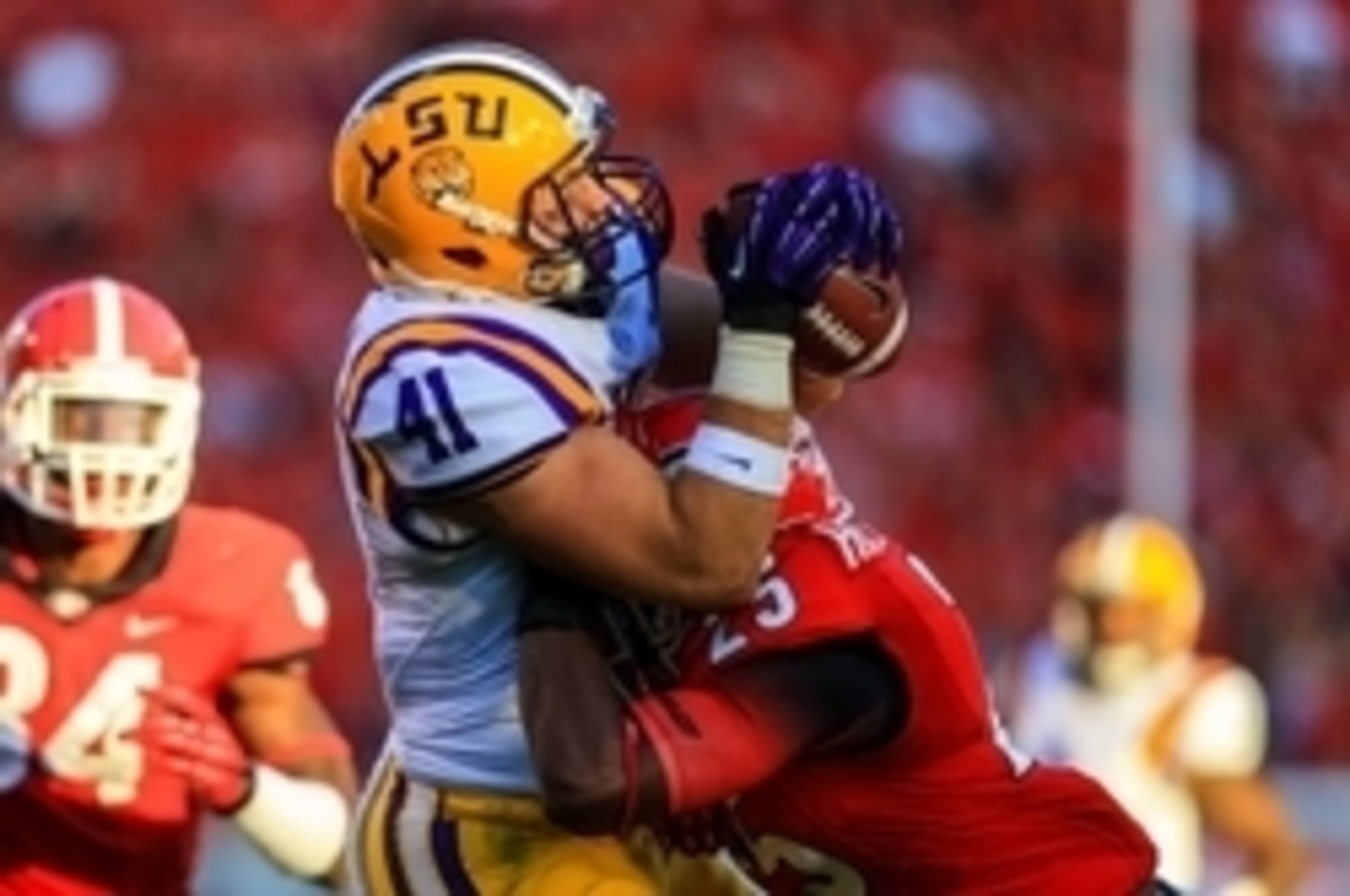 LSU tight end Travis Dickson