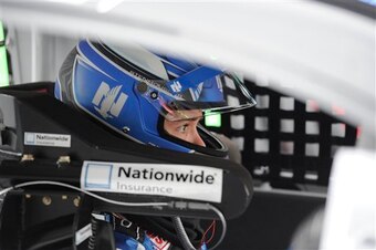 Ricky Stenhouse got mixed up in a nasty wreck.