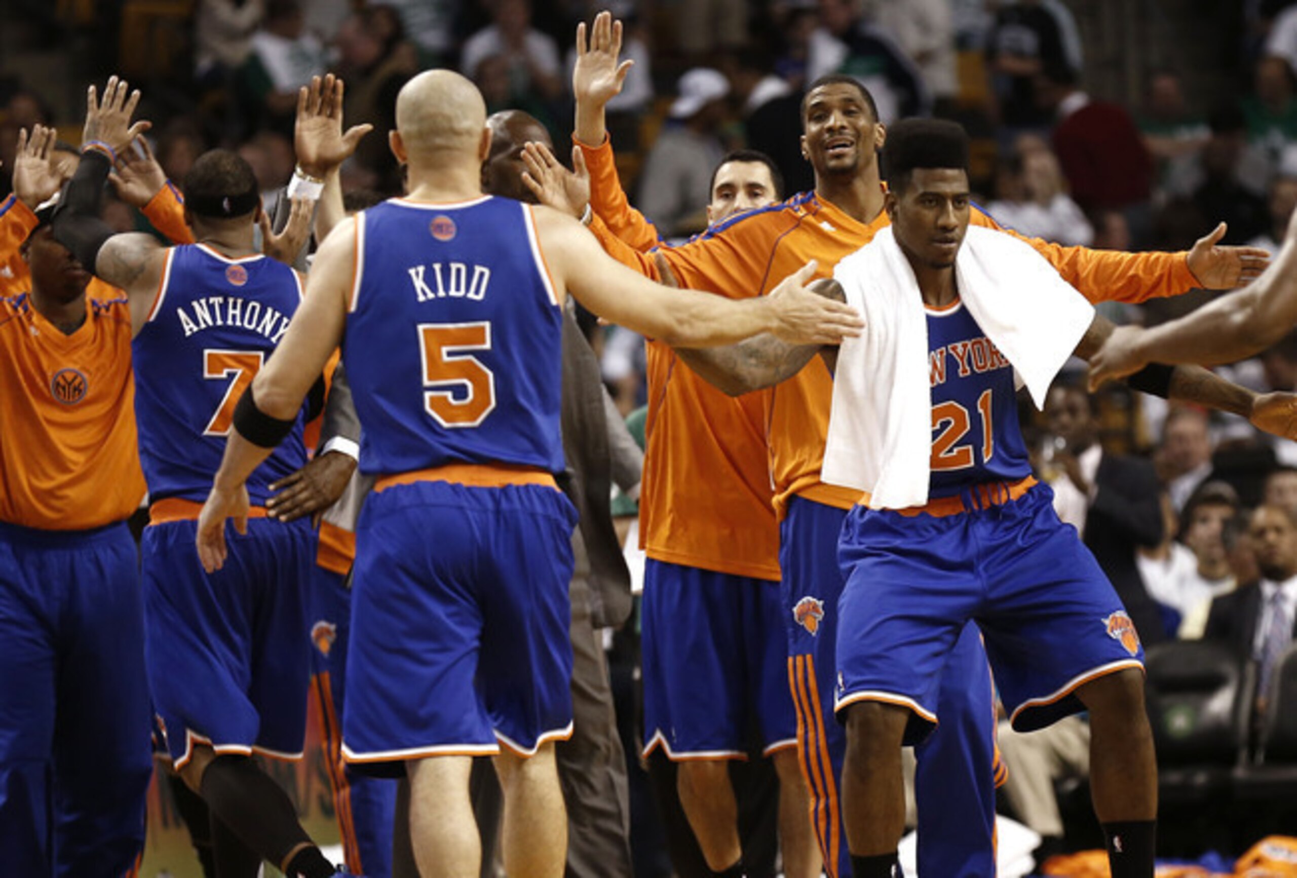 The Knicks did not take Jason Kidd's move across the East River well.