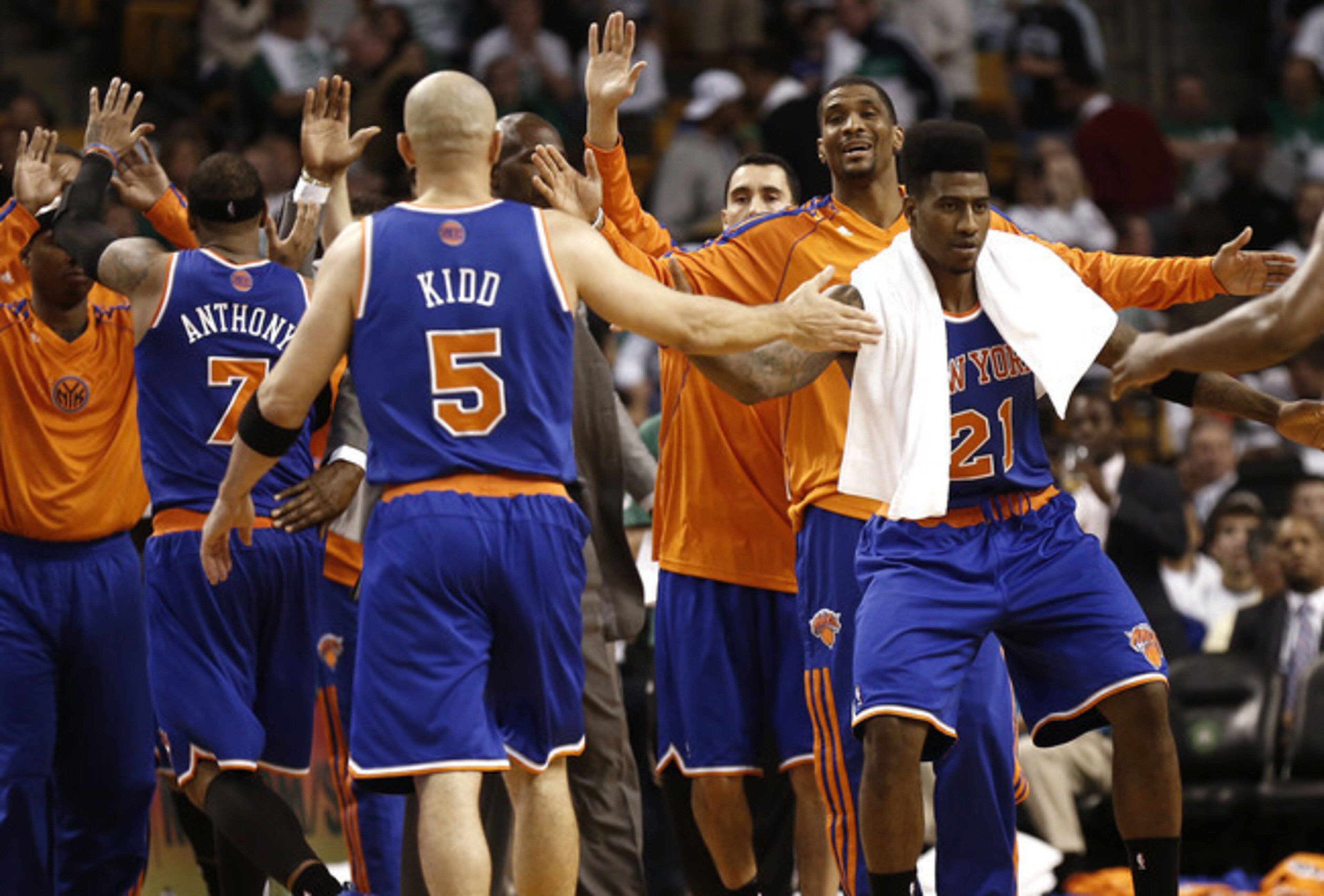 The Knicks did not take Jason Kidd's move across the East River well.