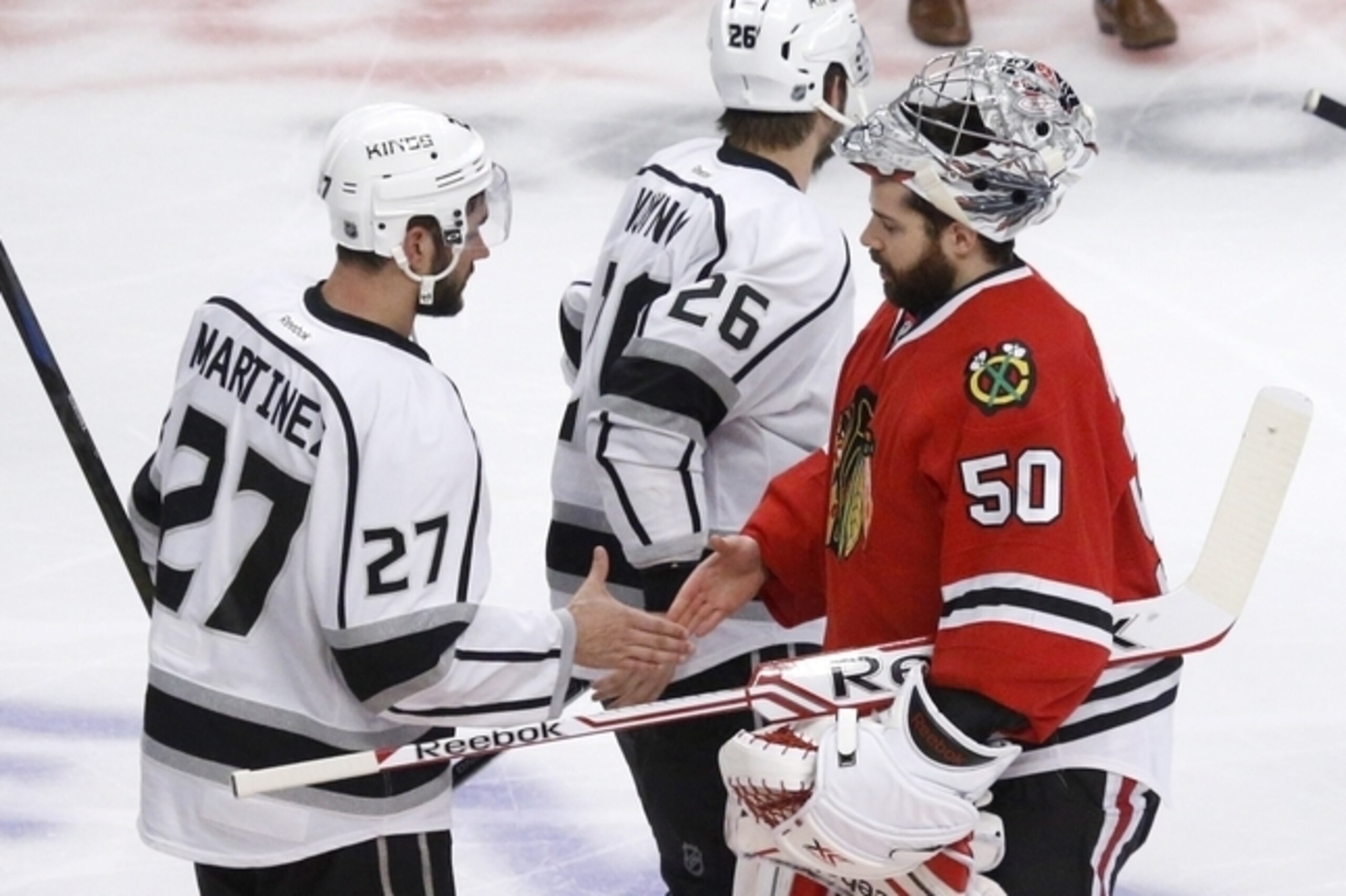 The Kings won Game 7 in overtime to advance to the Stanley Cup Final.