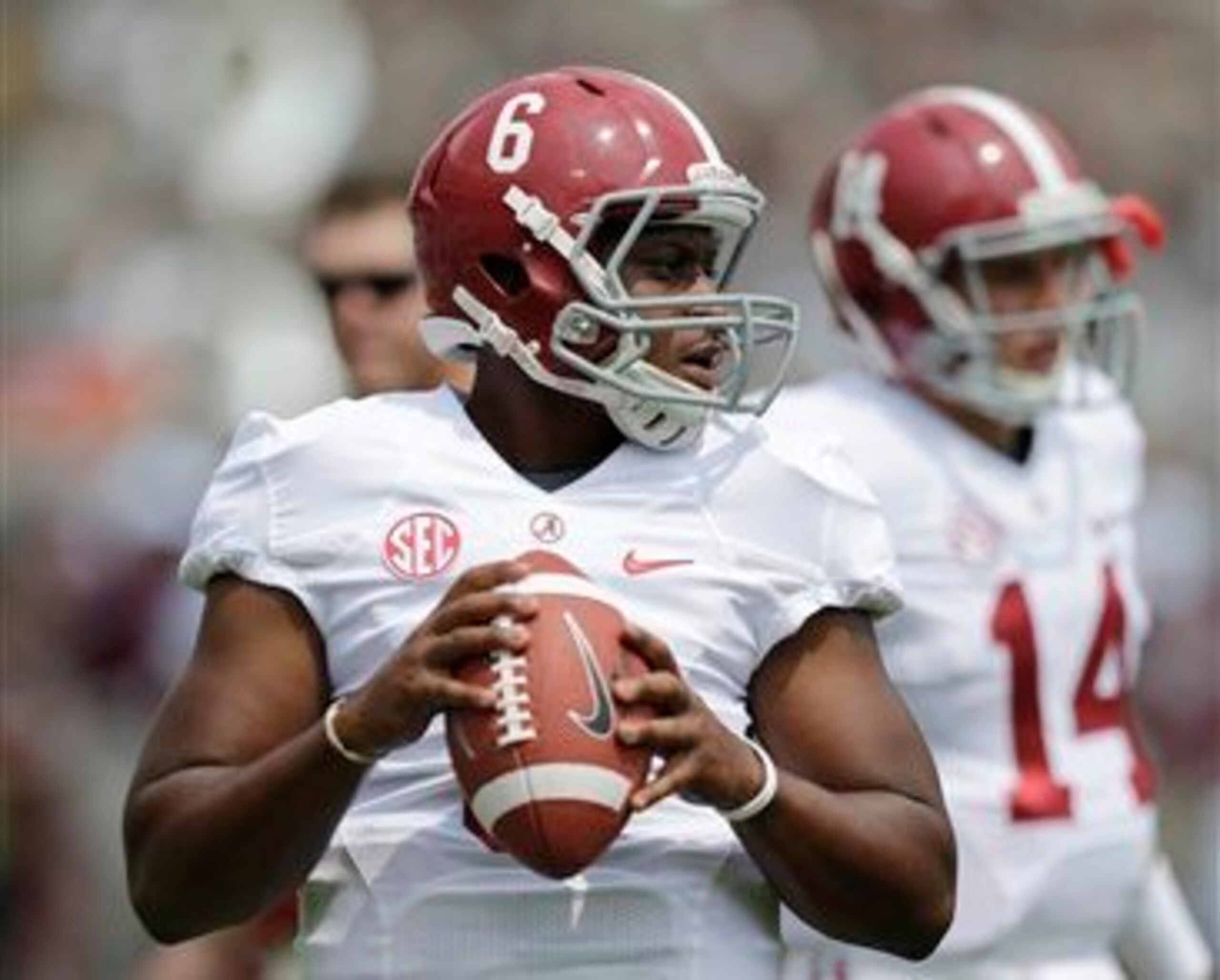Blake Sims wants to show that he's ready to become the Crimson Tide's starting quarterback. Blake Sims wants to show that he's ready to become the Crimson Tide's starting quarterback.