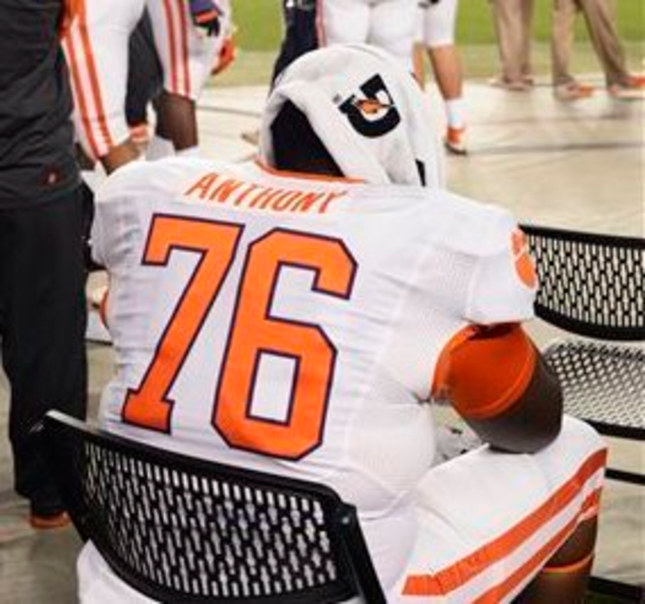 Junior offensive tackle Shaq Anthony
