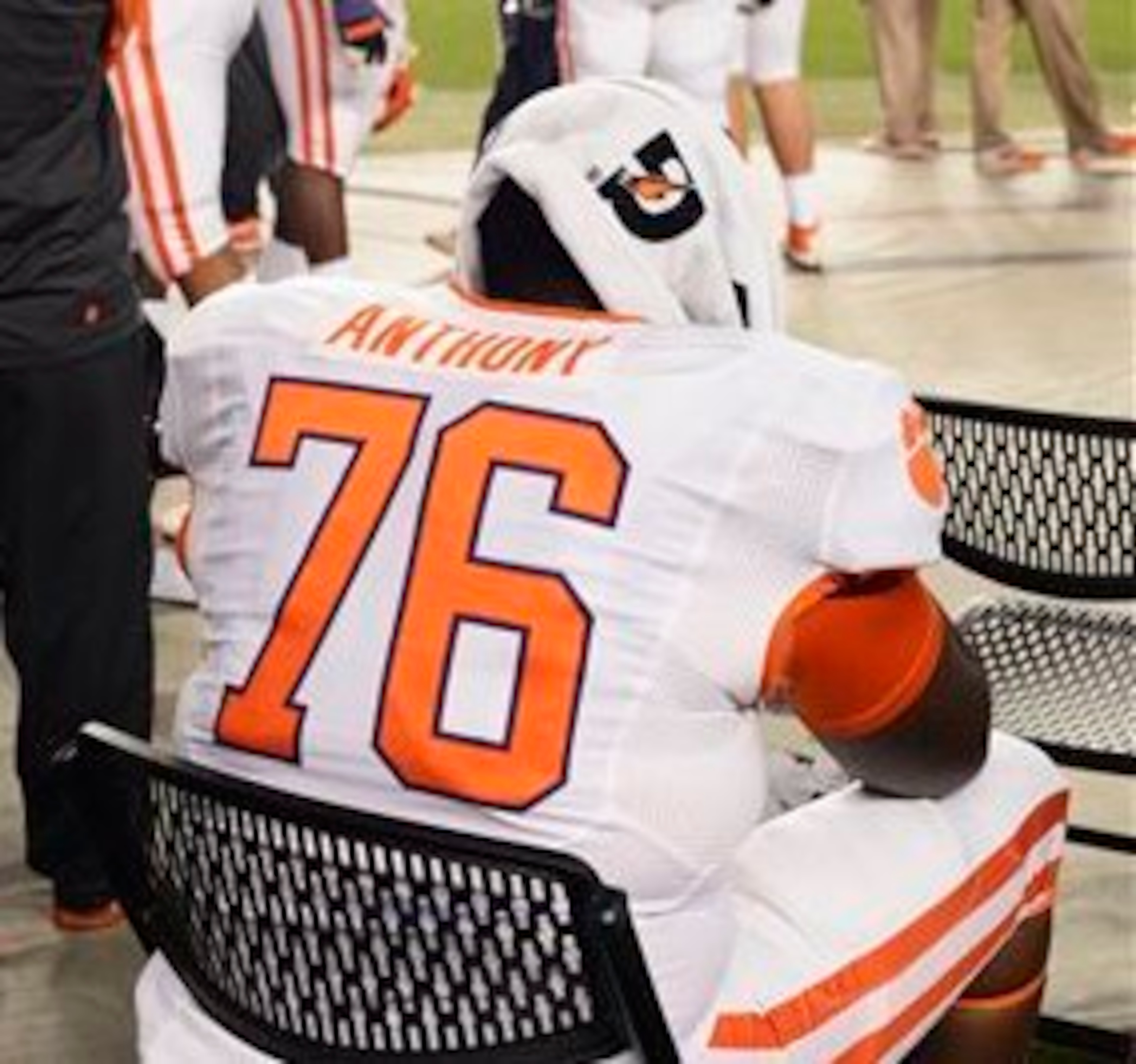Junior offensive tackle Shaq Anthony
