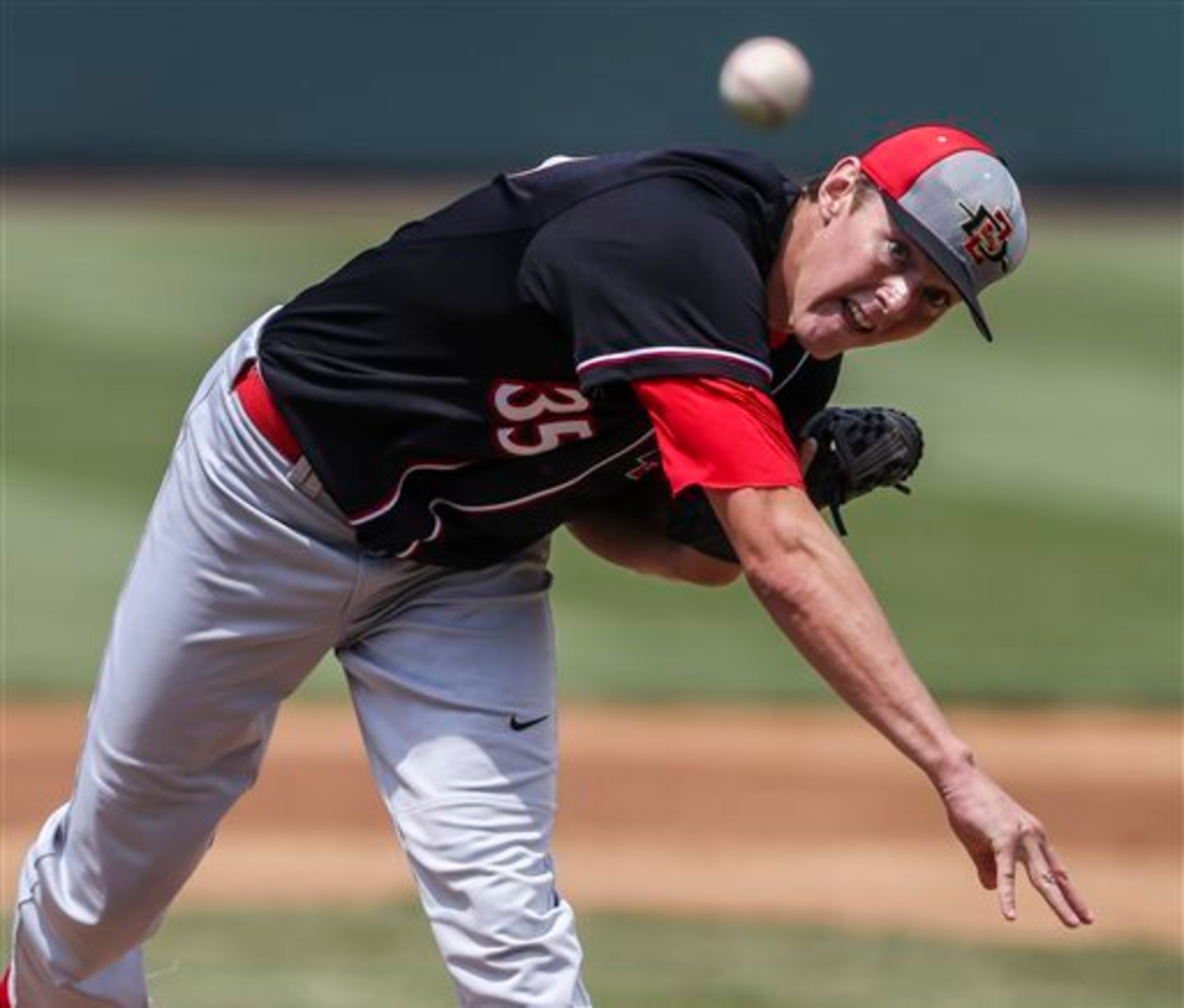 No. 58: RHP Michael Cederoth (San Diego St.)