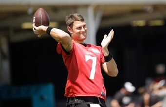 Chad Henne is still the starter, for the time being at least.