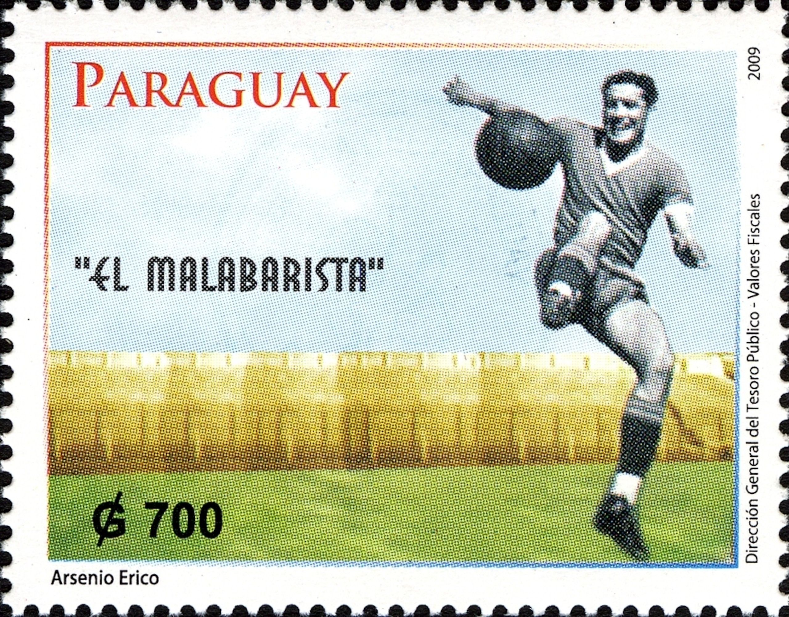 Arsenio Erico stamp