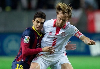 Ivan Rakitic could line up alongside Marc Bartra next season. Ivan Rakitic could line up alongside Marc Bartra next season.