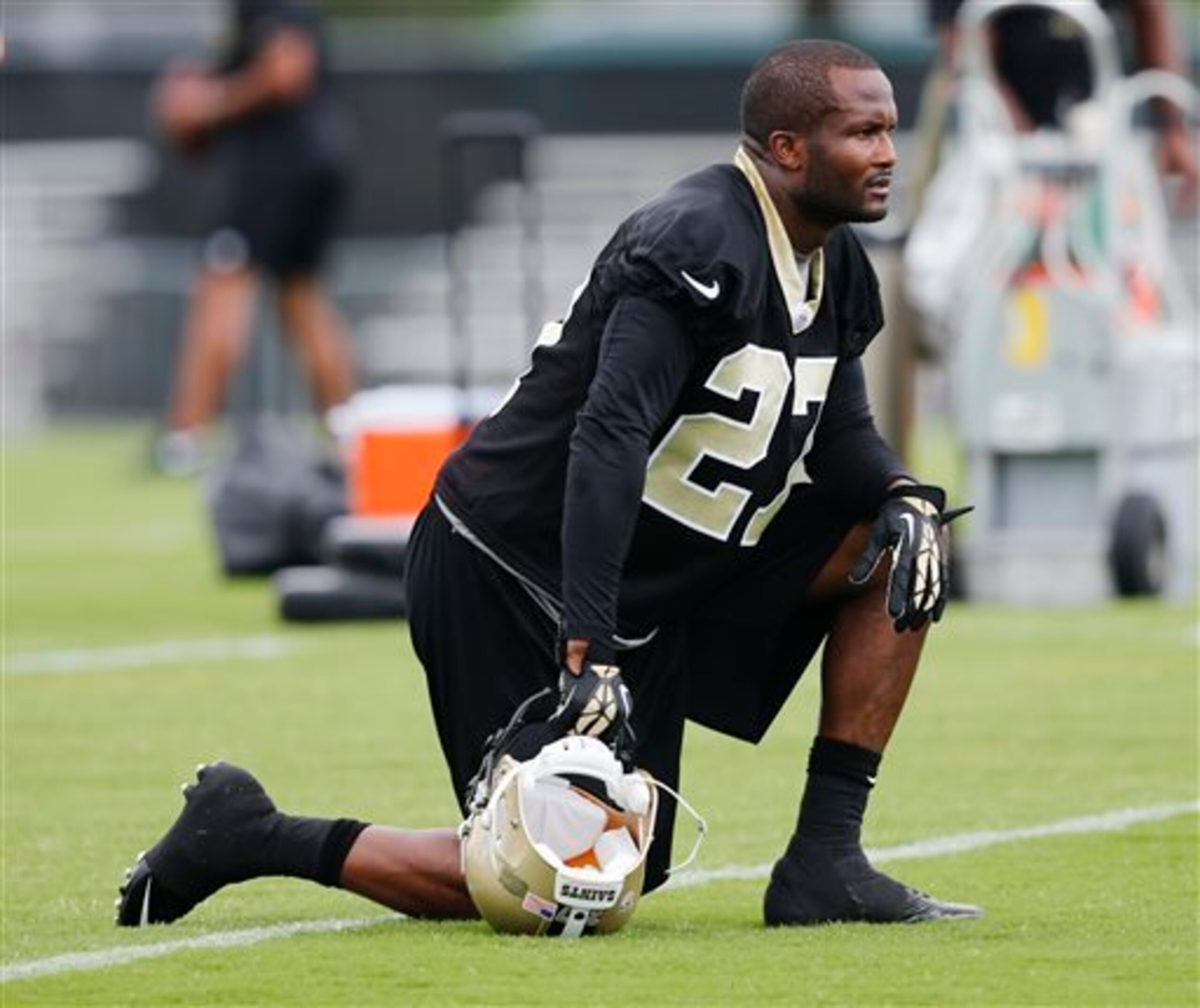 Champ Bailey will battle for a starting job with the Saints.