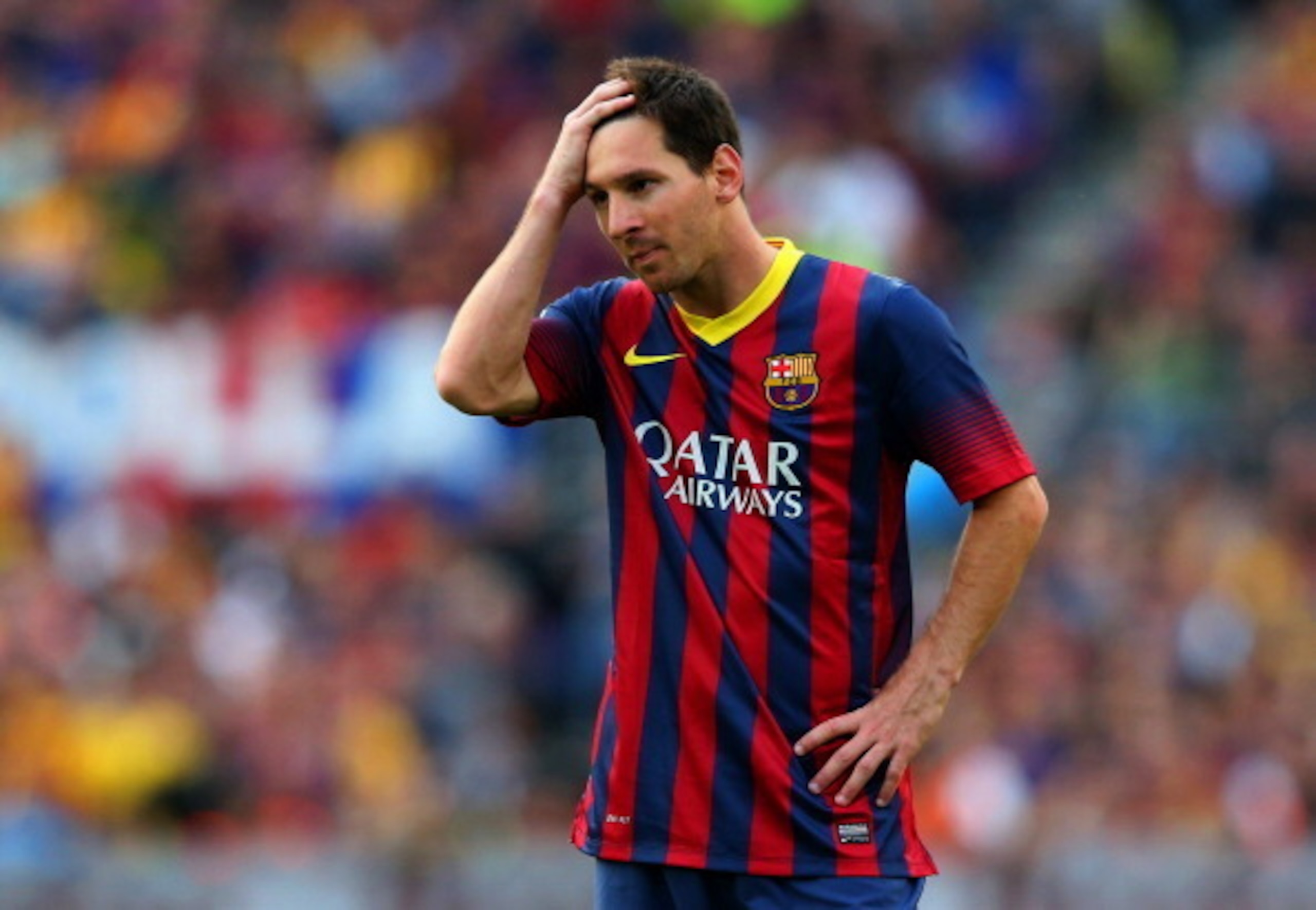 Lionel Messi may face his Barca colleagues.